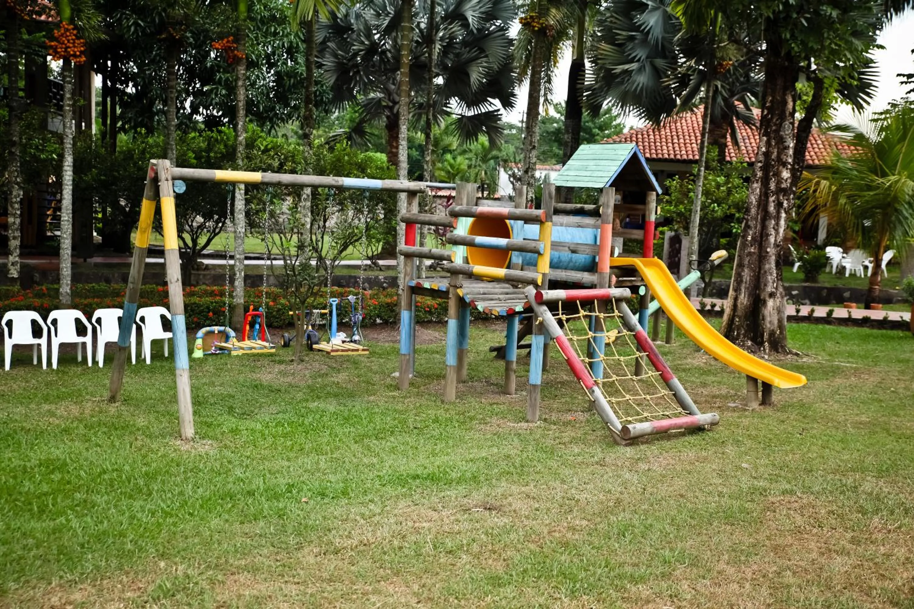 Children play ground in Hotel Boutique Villas de San Sebastián