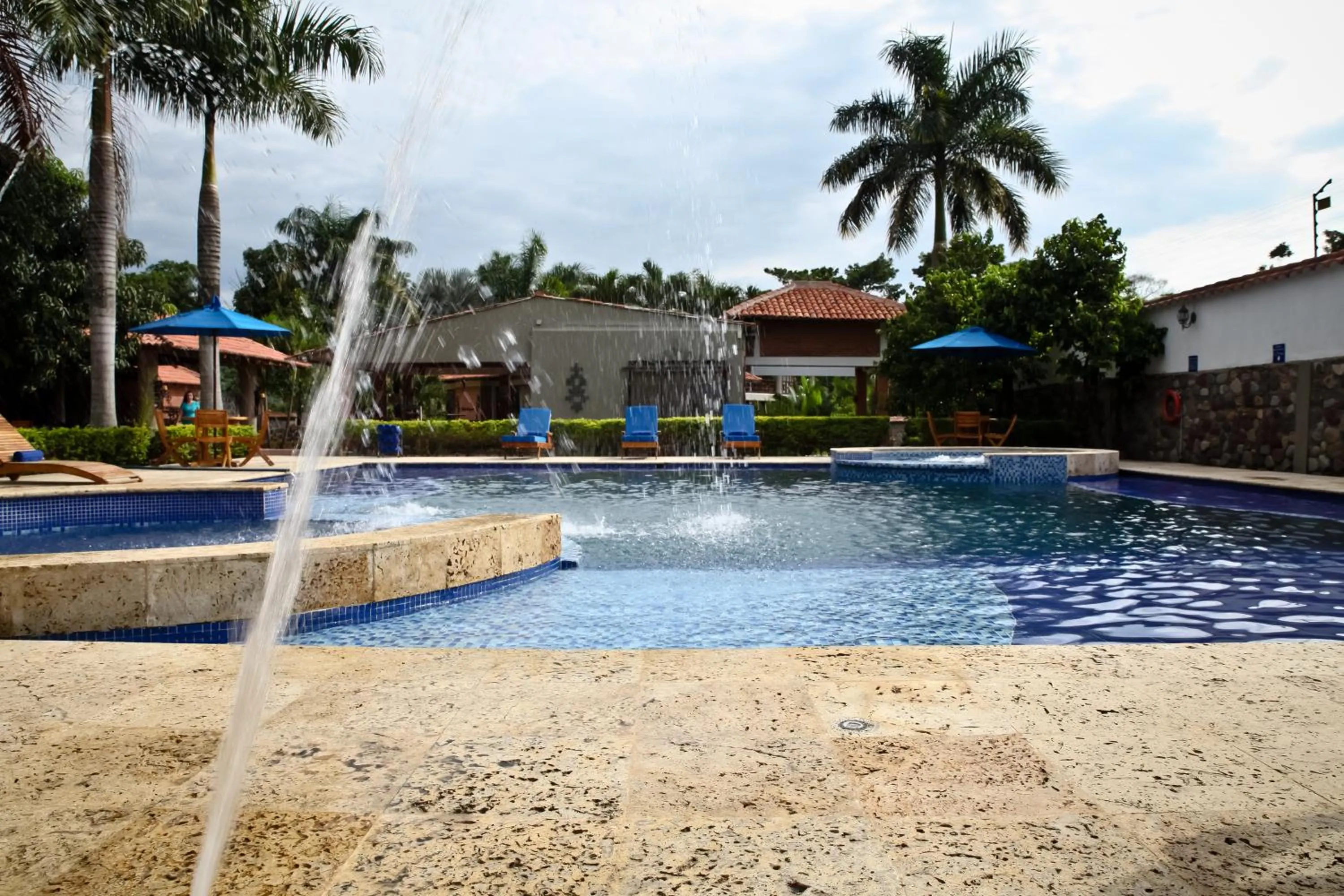 Garden view in Hotel Boutique Villas de San Sebastián
