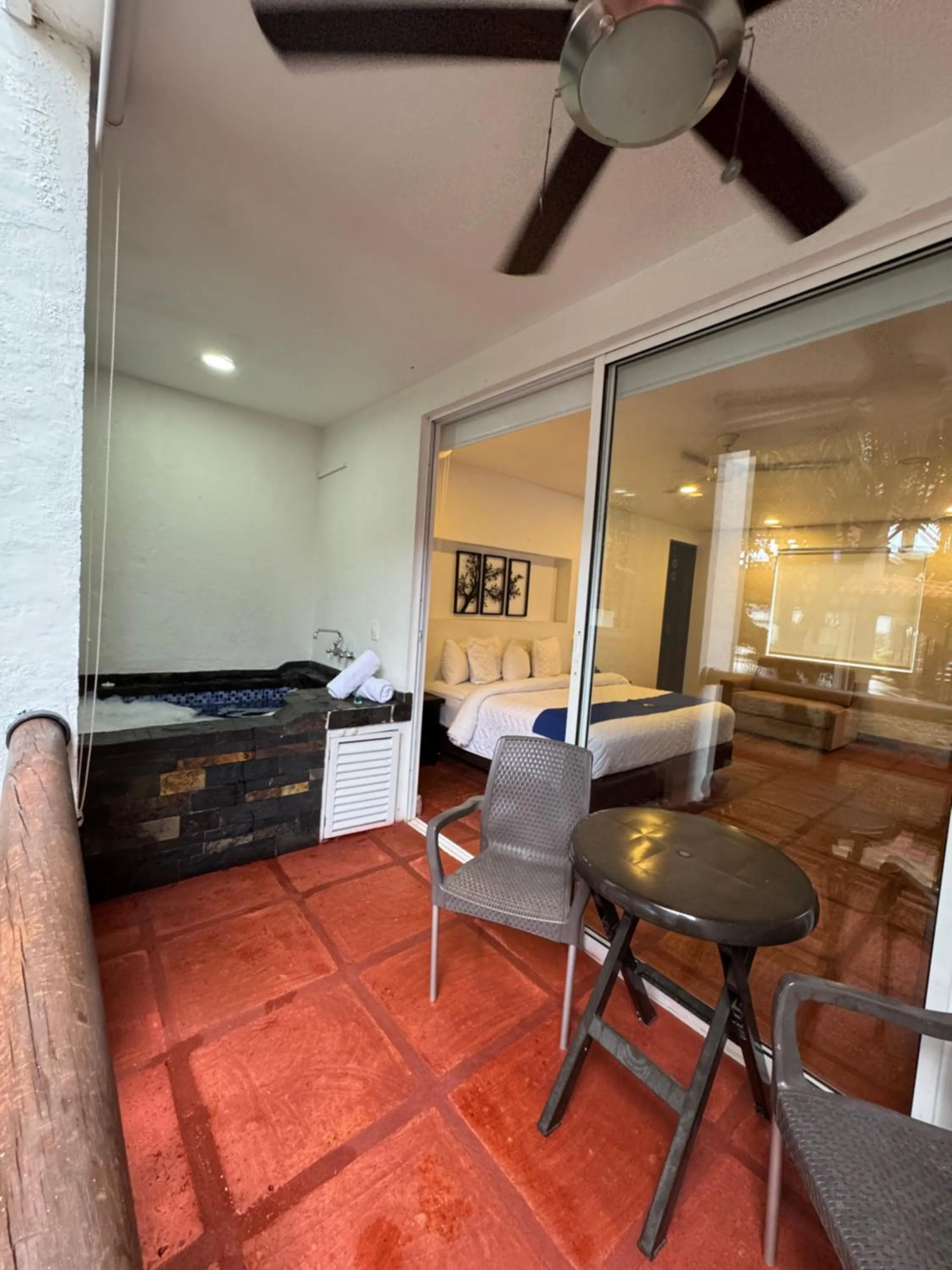 Balcony/Terrace in Hotel Boutique Villas de San Sebastián