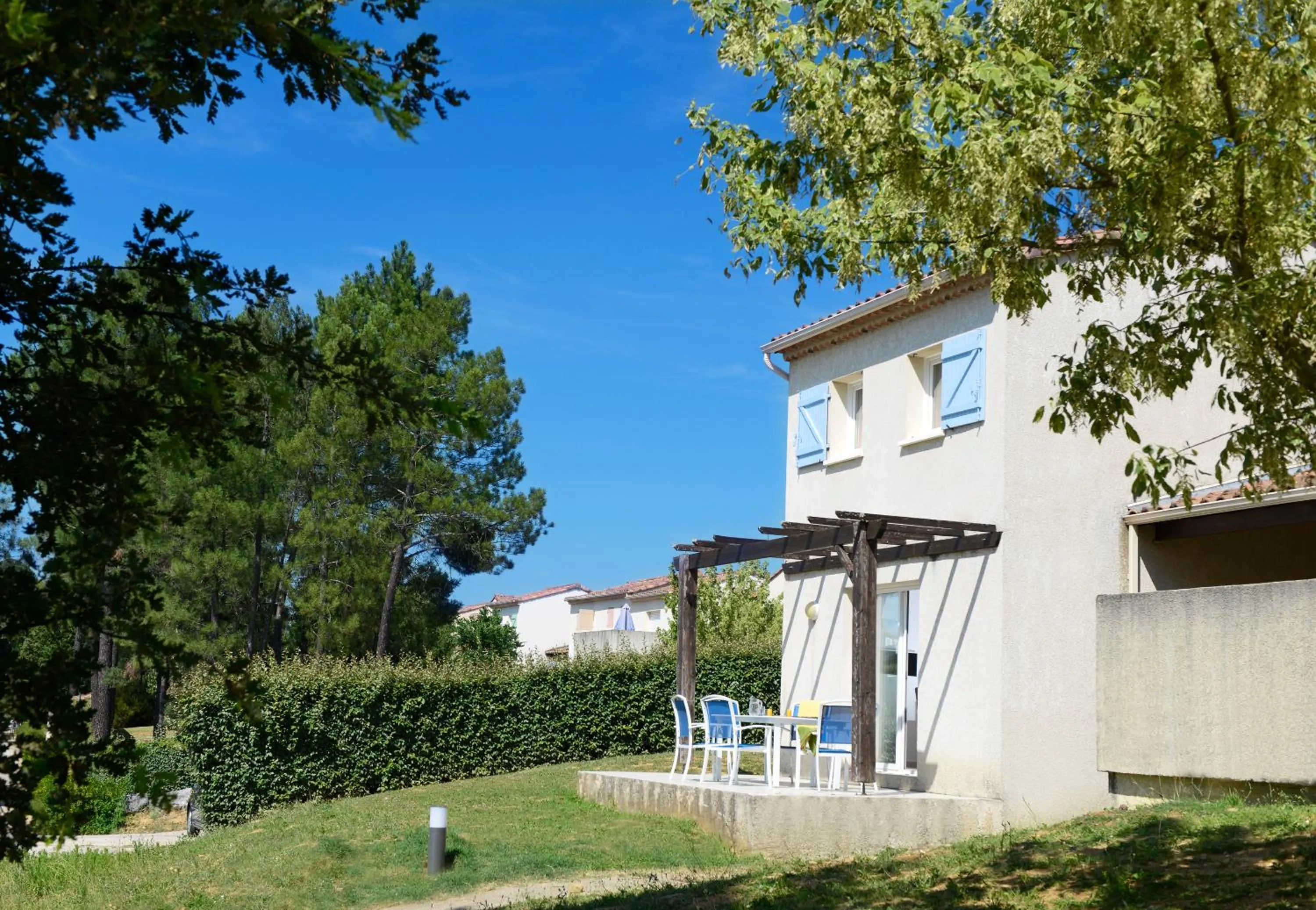 Garden in Résidence Odalys Les Hauts de Salavas