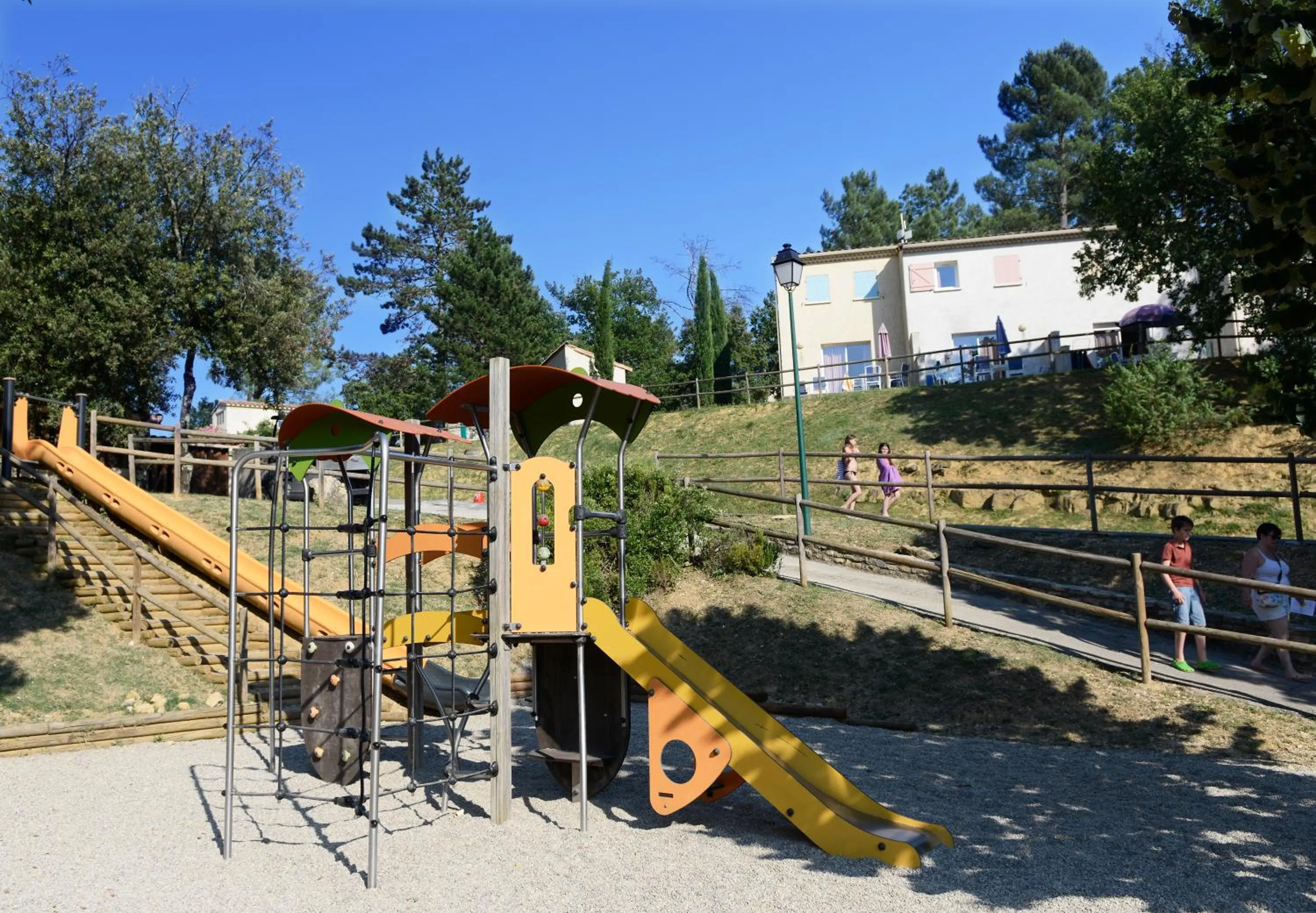 Children play ground in Résidence Odalys Les Hauts de Salavas