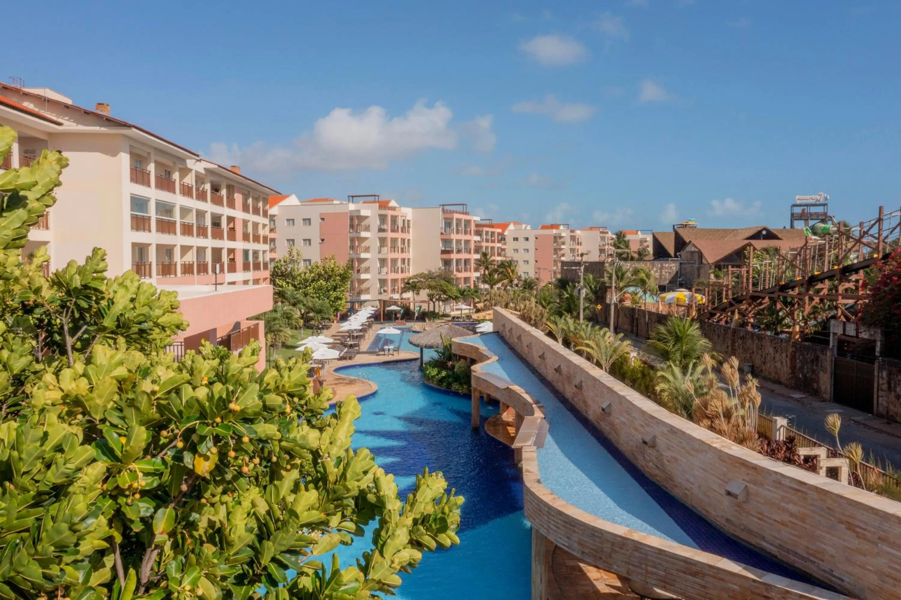 Pool view in Beach Park Resort - Wellness