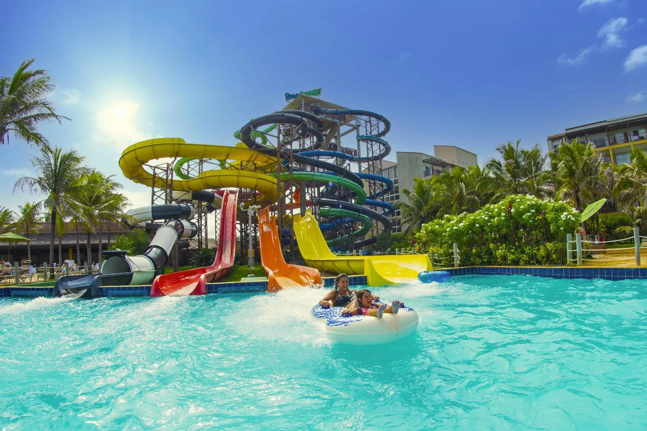 Aqua park in Beach Park Resort - Wellness