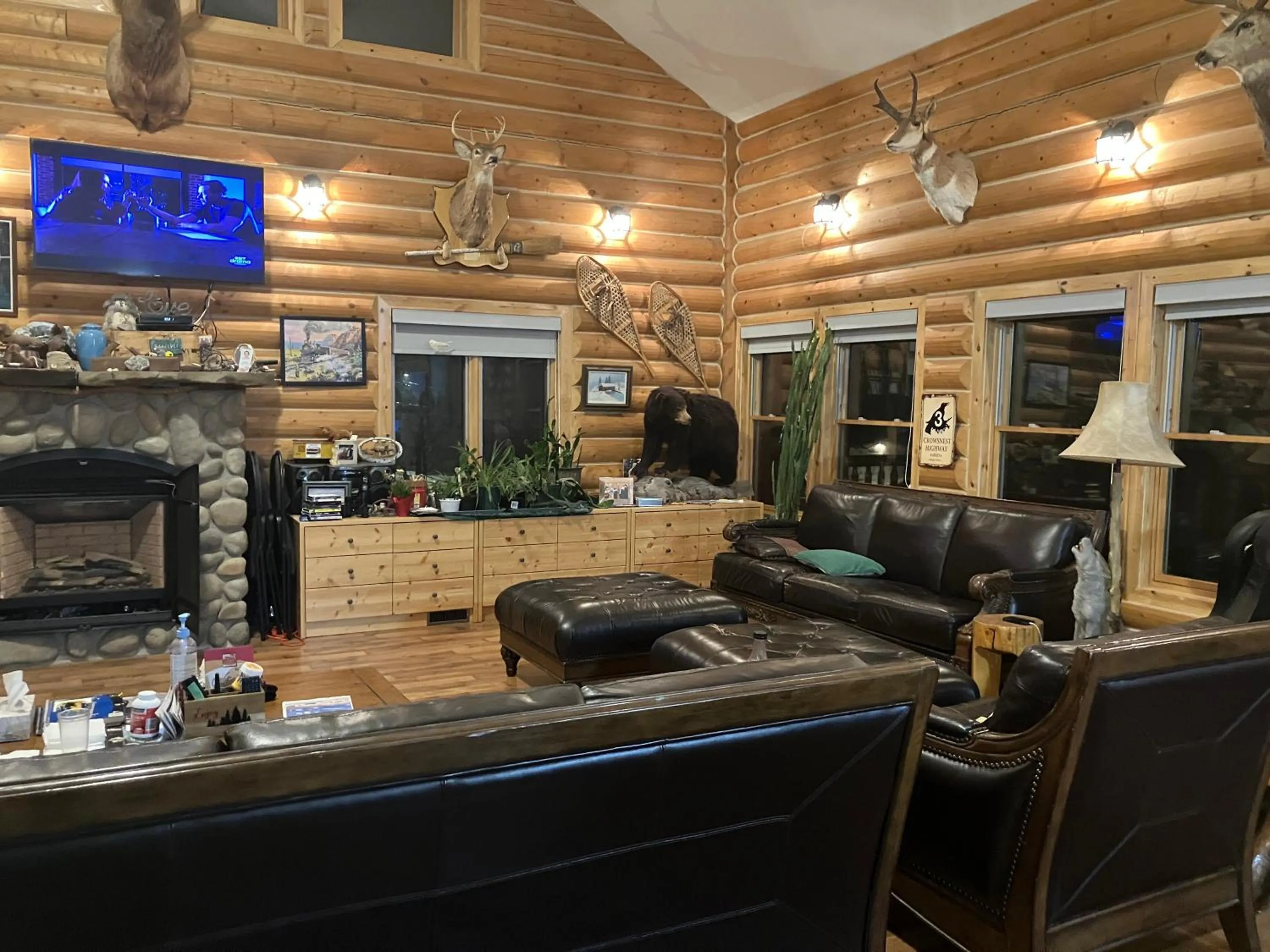 Living room in York Creek Bed & Breakfast