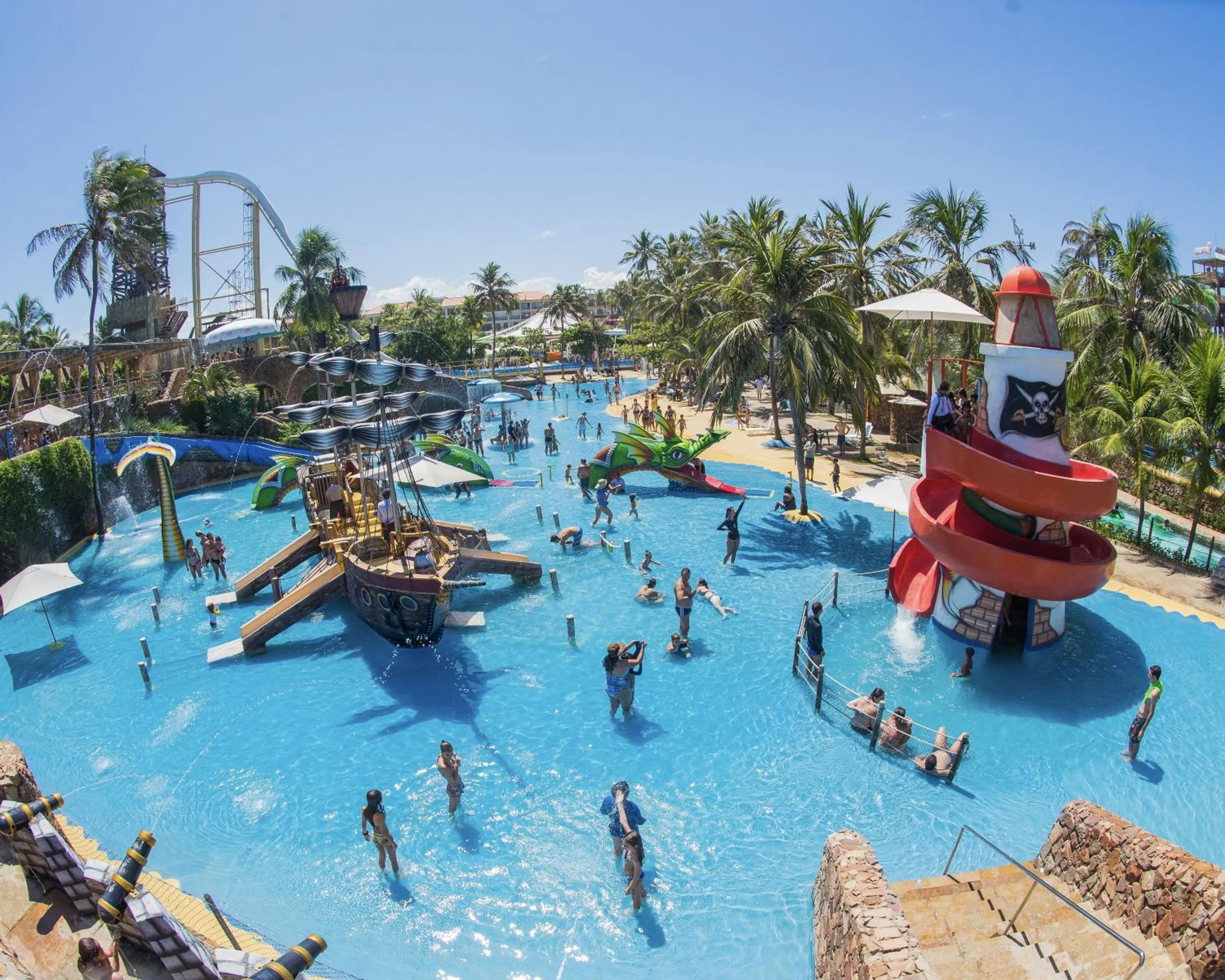 Aqua park in Beach Park Resort - Acqua