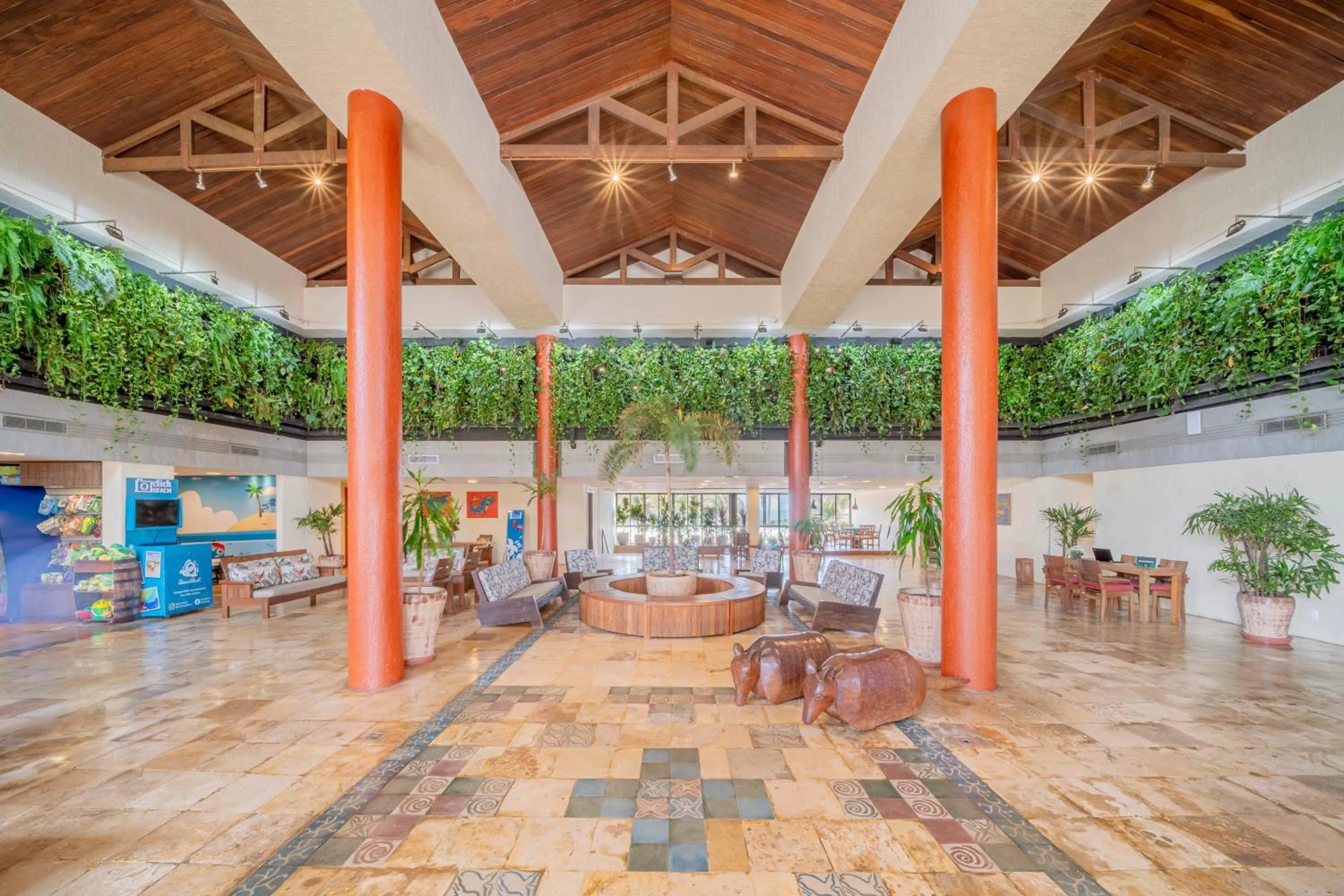 Patio in Beach Park Resort - Suites