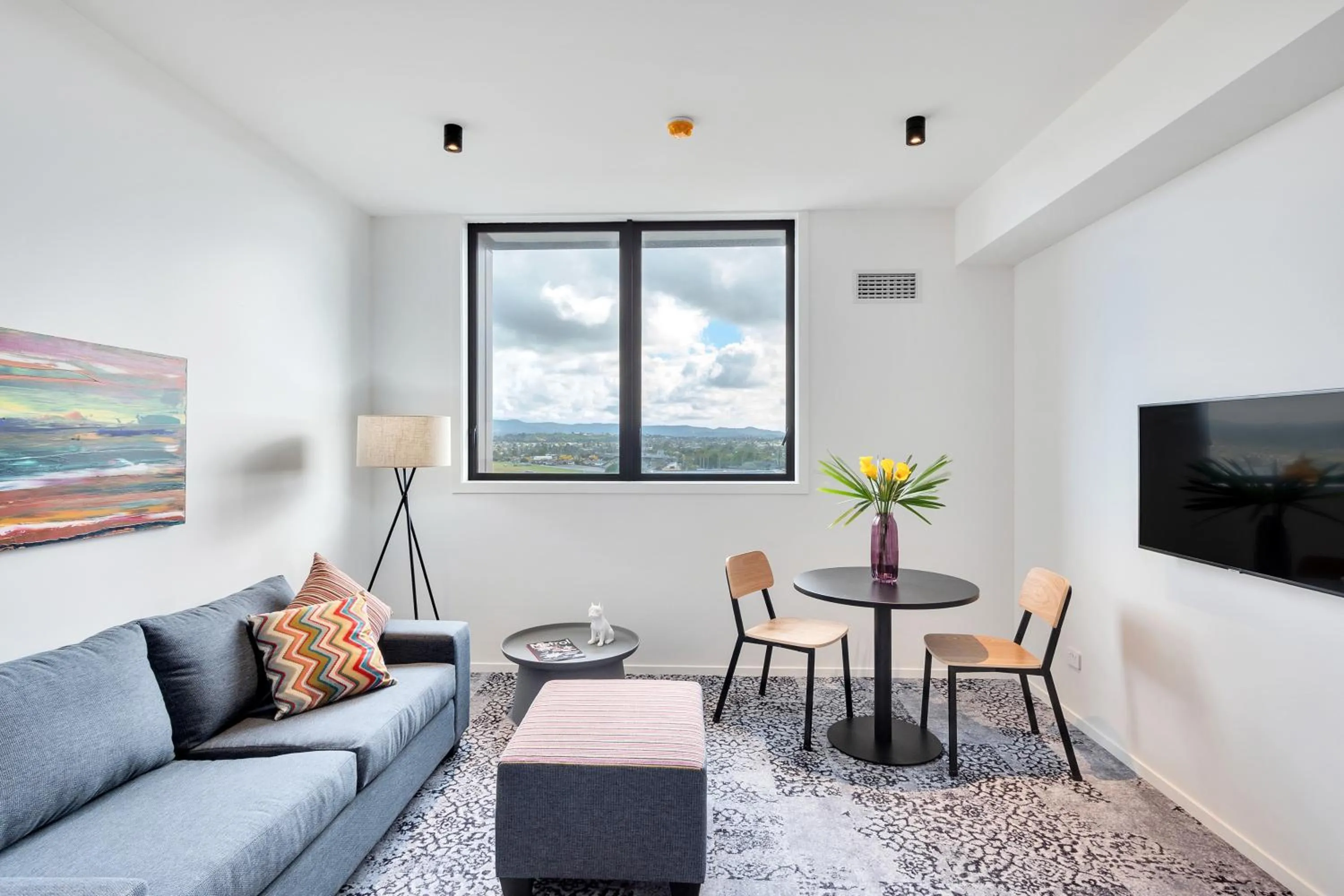 Living room in Roomie Apartment Hotel