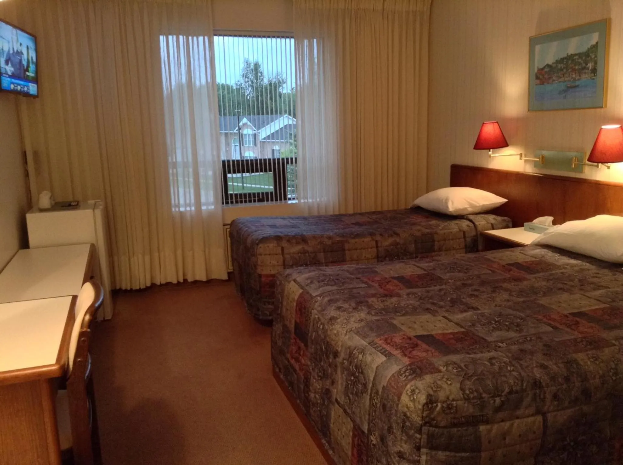 Bed in Shakespeare Inn