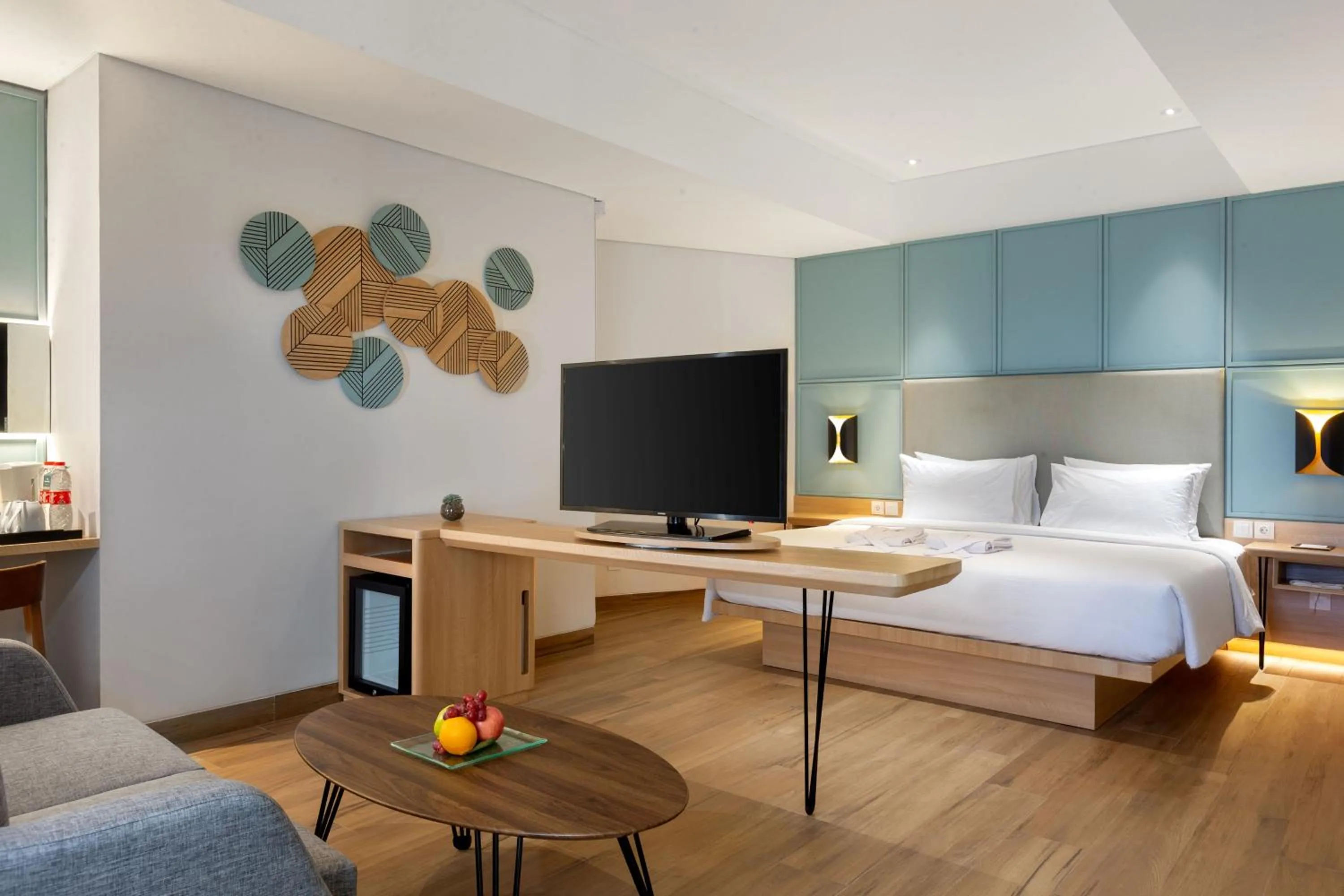 Bedroom, Bed in Hotel Santika Pasir Koja Bandung