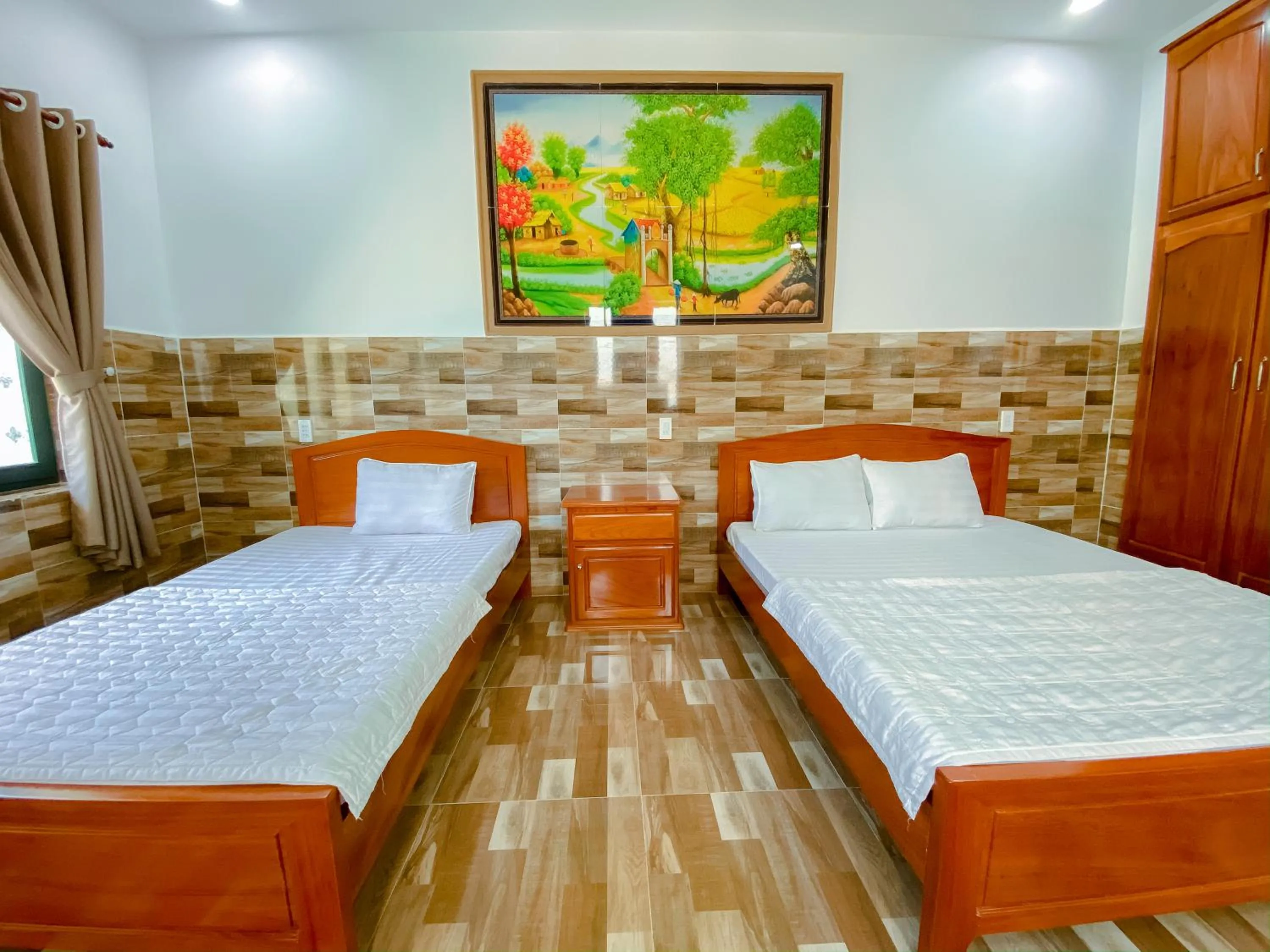 Bed in Phu My Hung Bungalow