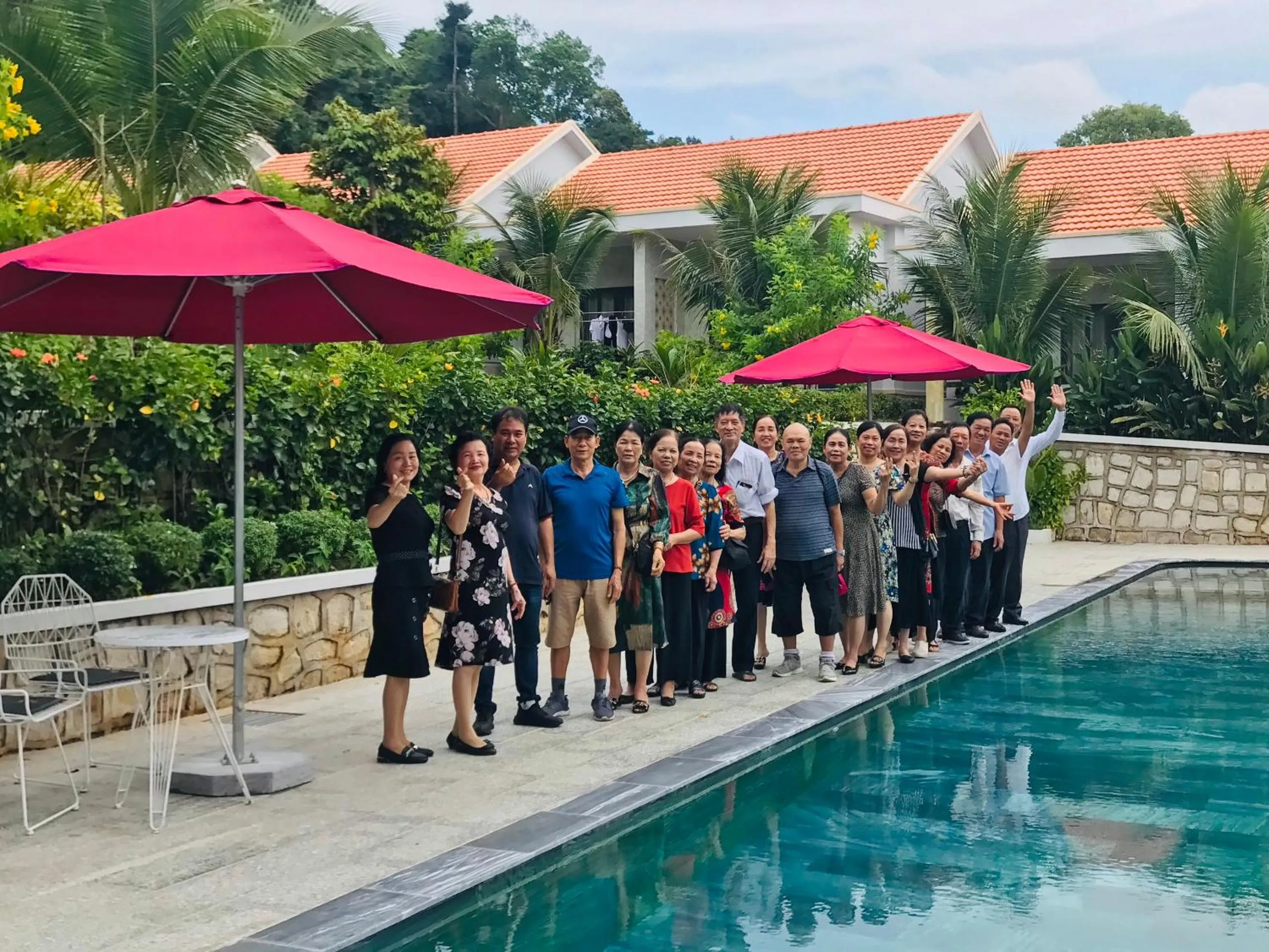 People in Phu My Hung Bungalow