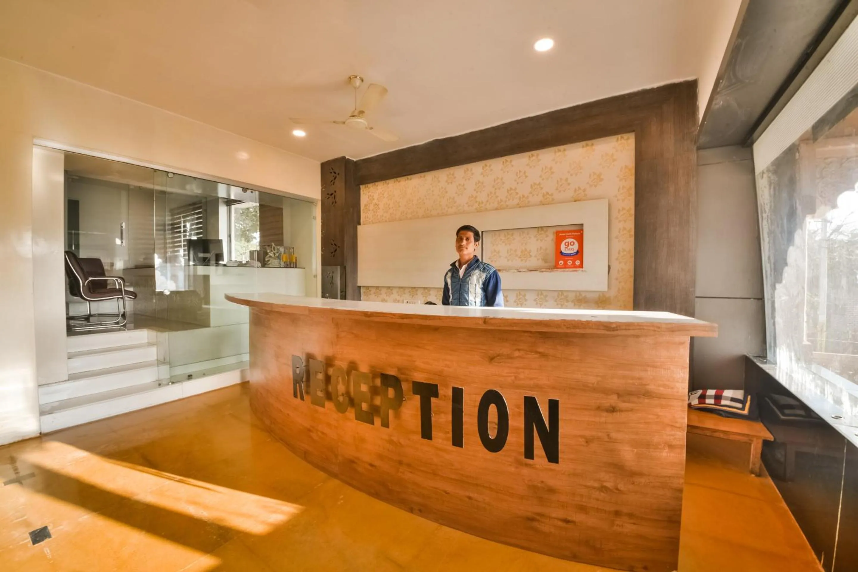 Lobby or reception in Capital O Amit Palace