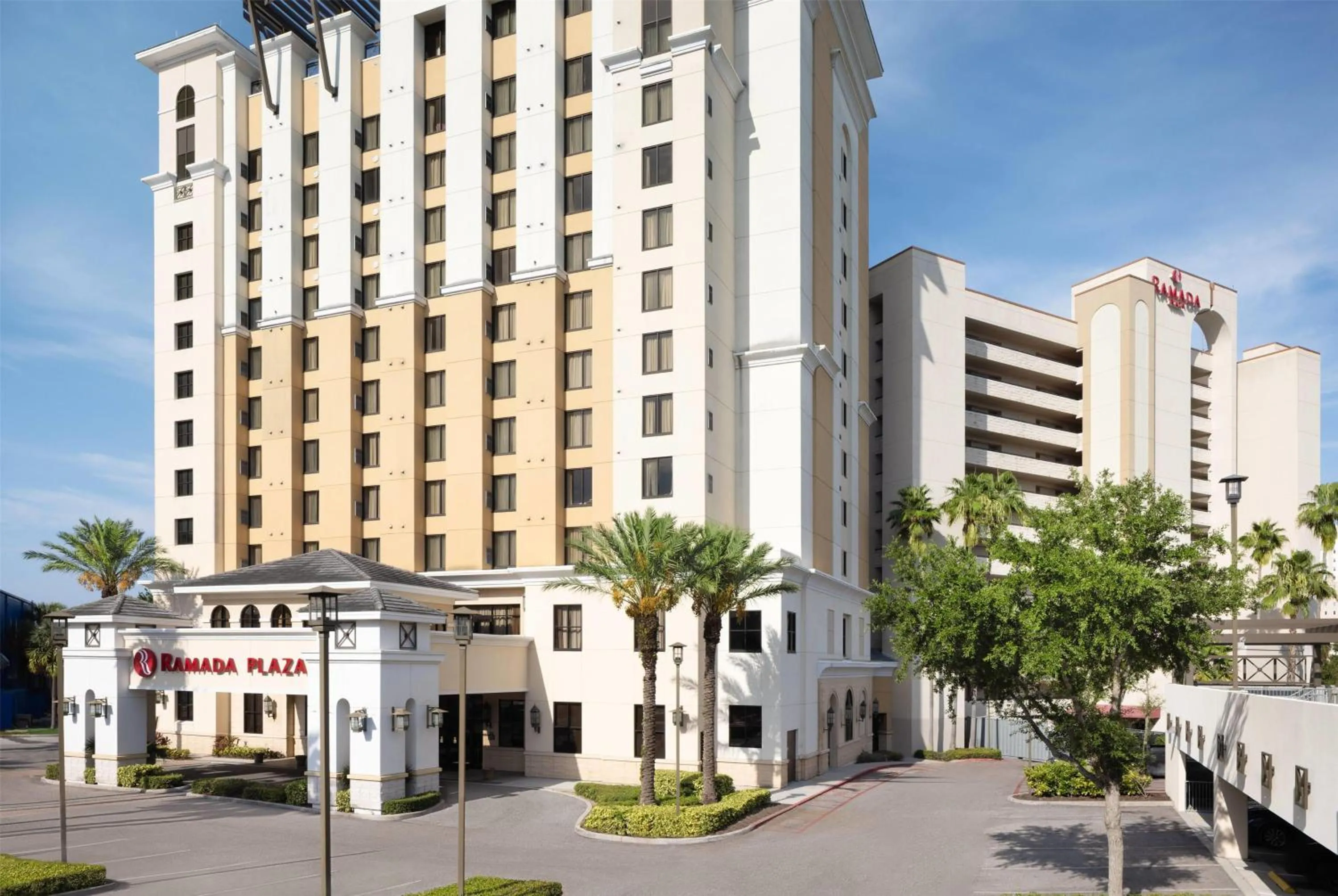 Property building in Ramada Plaza by Wyndham Orlando Resort & Suites Intl Drive - Newly Renovated!