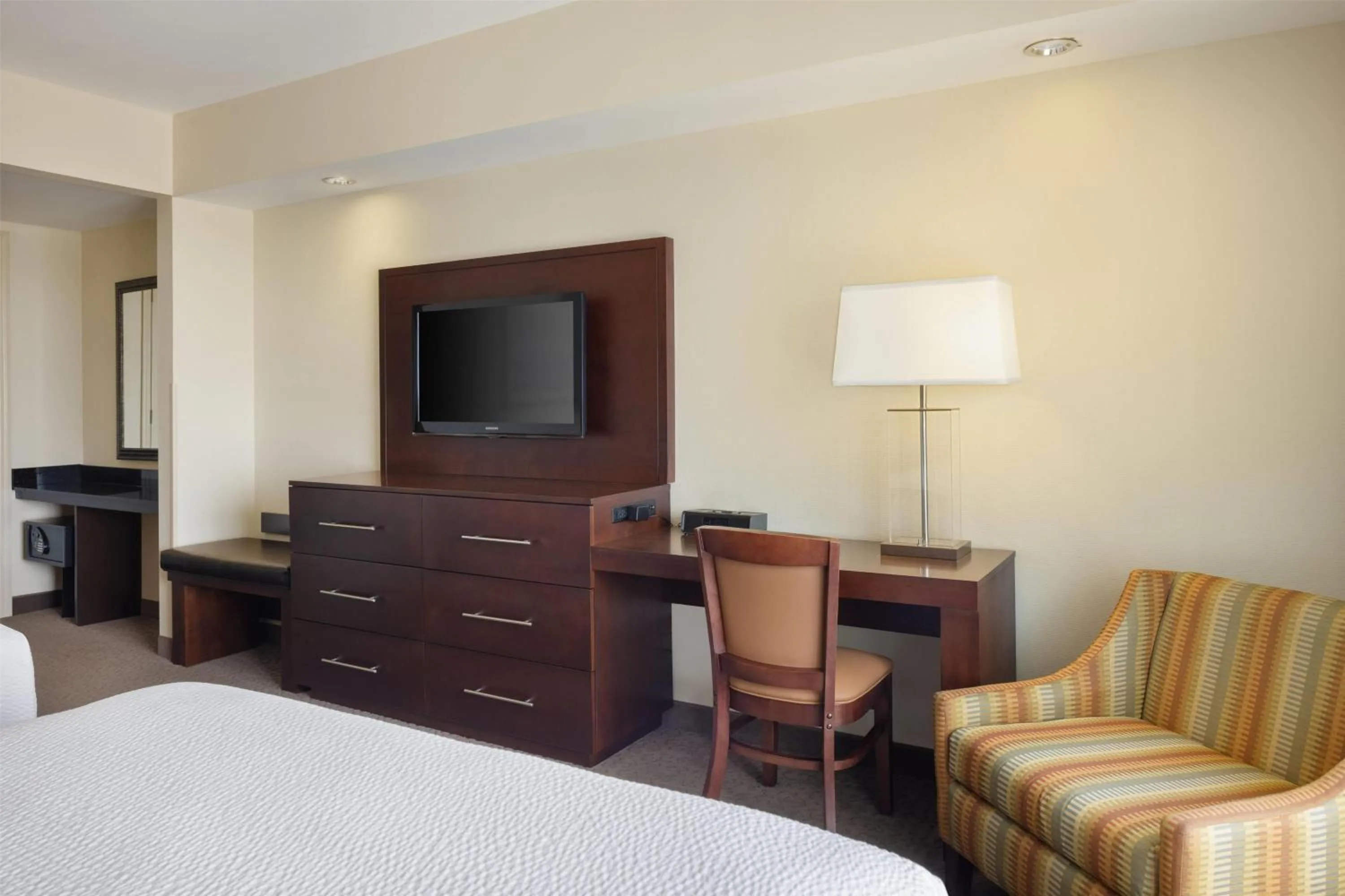 Photo of the whole room, Bed in Ramada Plaza by Wyndham Orlando Resort & Suites Intl Drive - Newly Renovated!