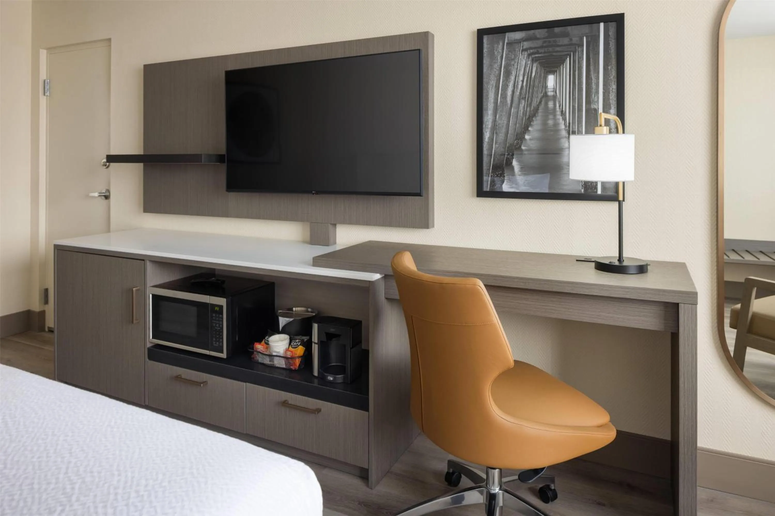 Photo of the whole room, Bed in Ramada Plaza by Wyndham Orlando Resort & Suites Intl Drive - Newly Renovated!