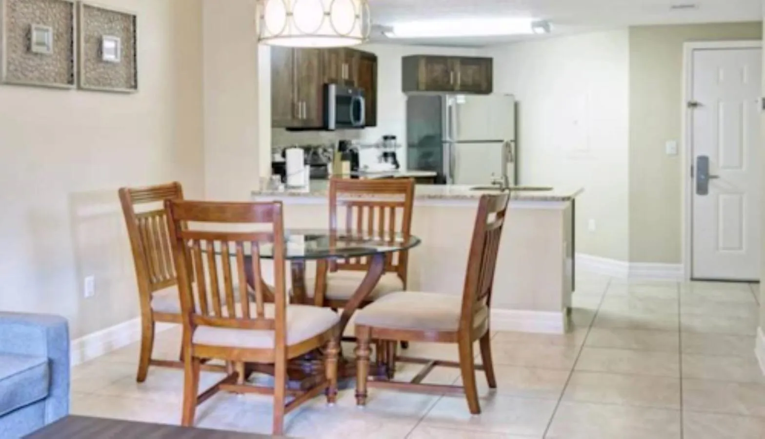 Dining area in Summer Bay Orlando by Exploria Resorts