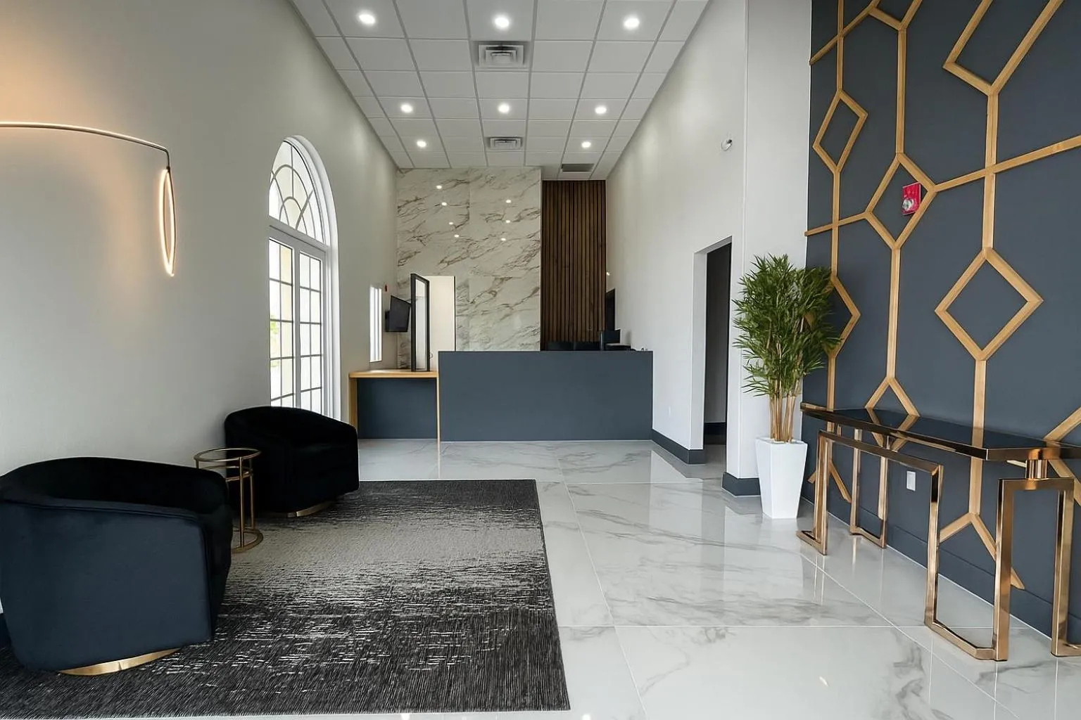 Lobby or reception in Serena Inn