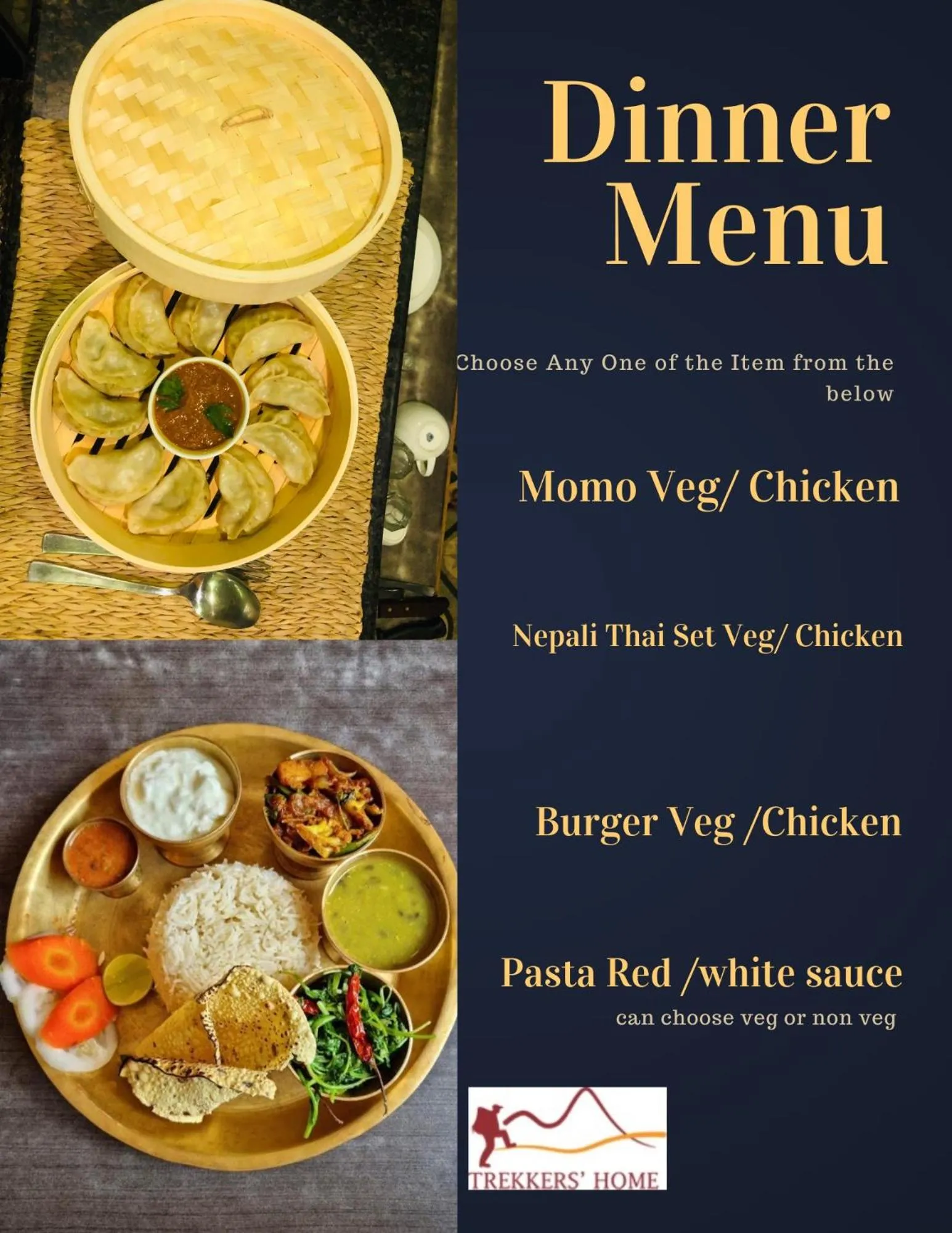 Restaurant/places to eat in Trekkers Home