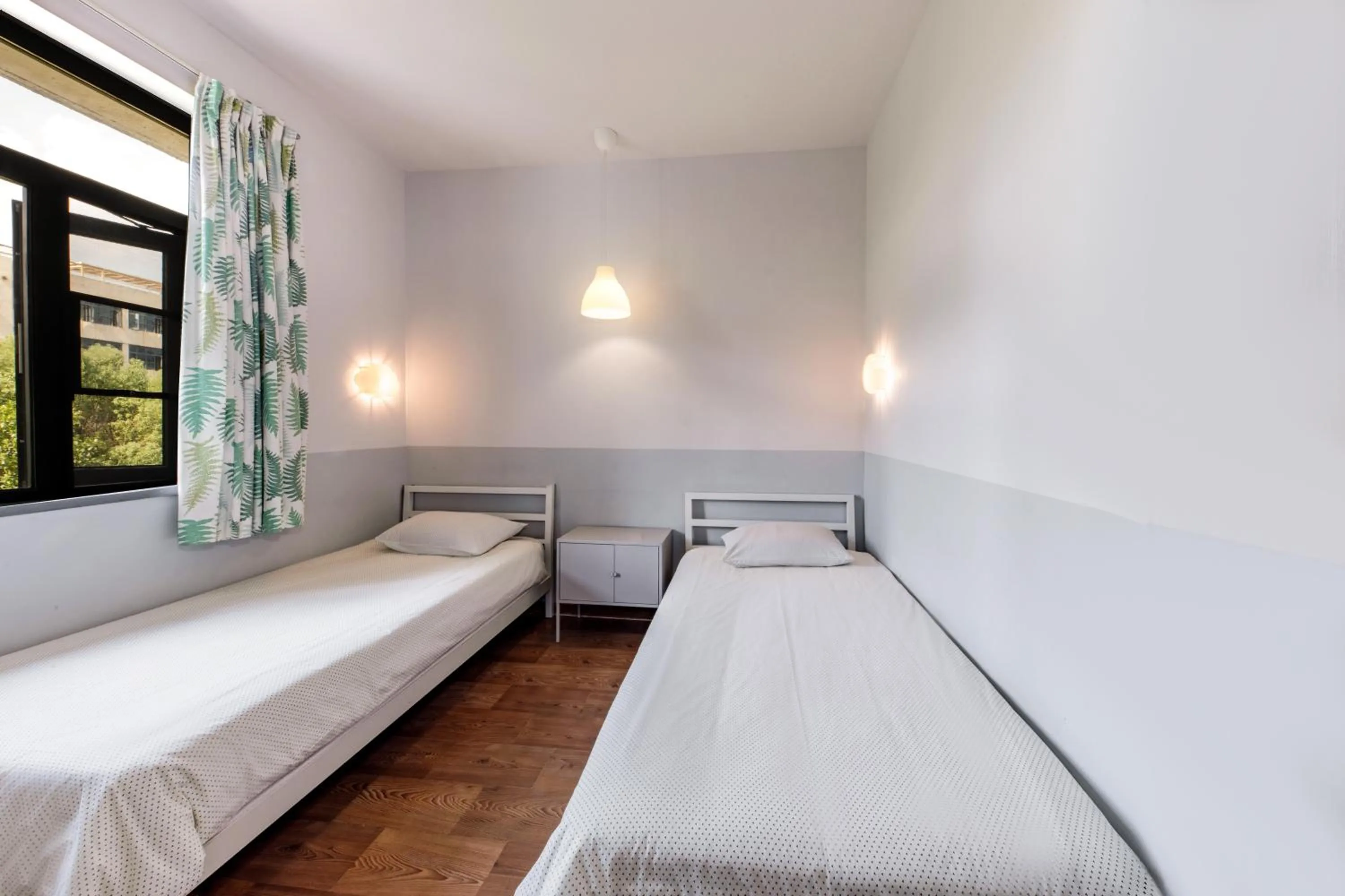 Twin Room with Shared Toilet in Shenzhen Loft Youth Hostel