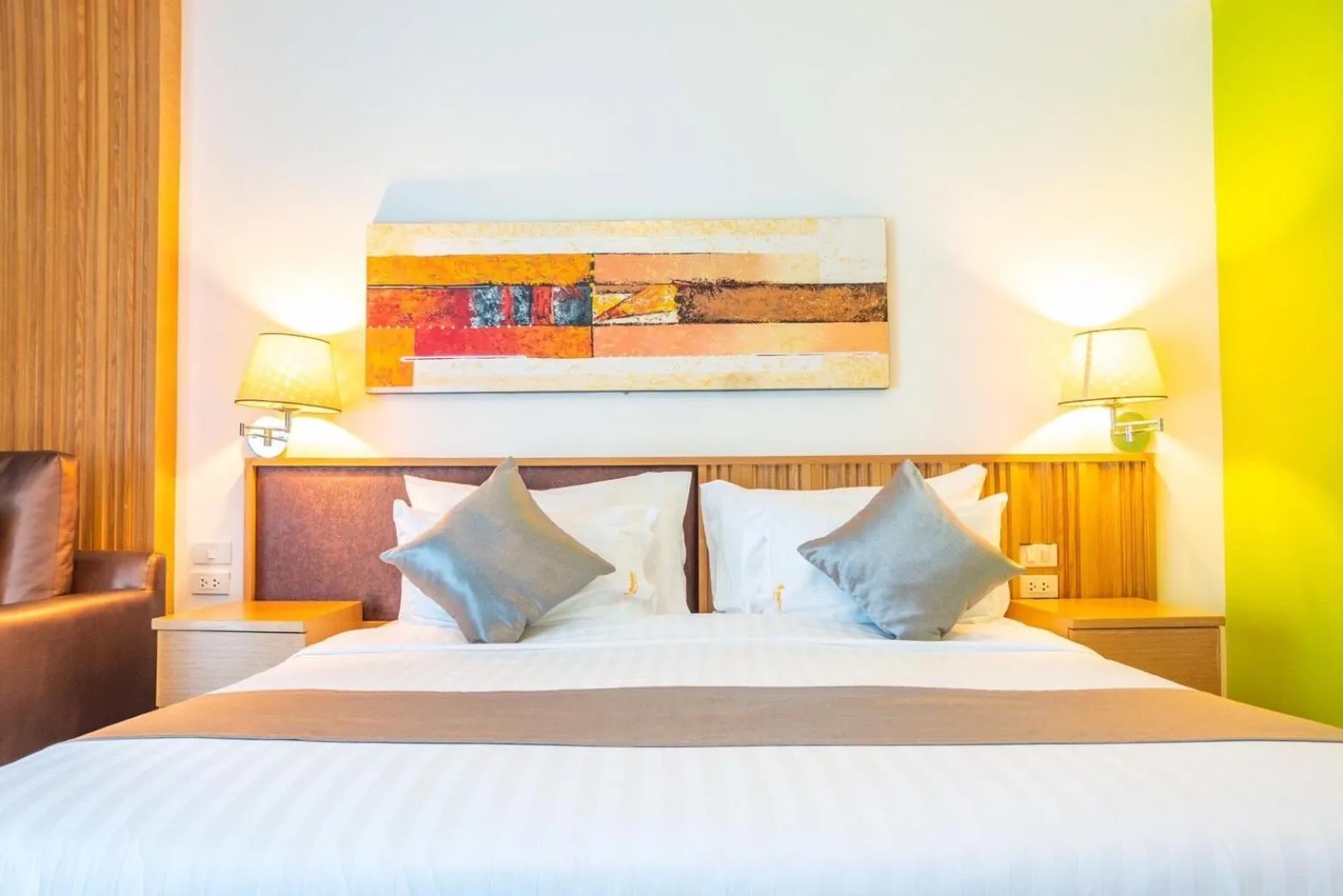 Bed in Mamaison Hotel