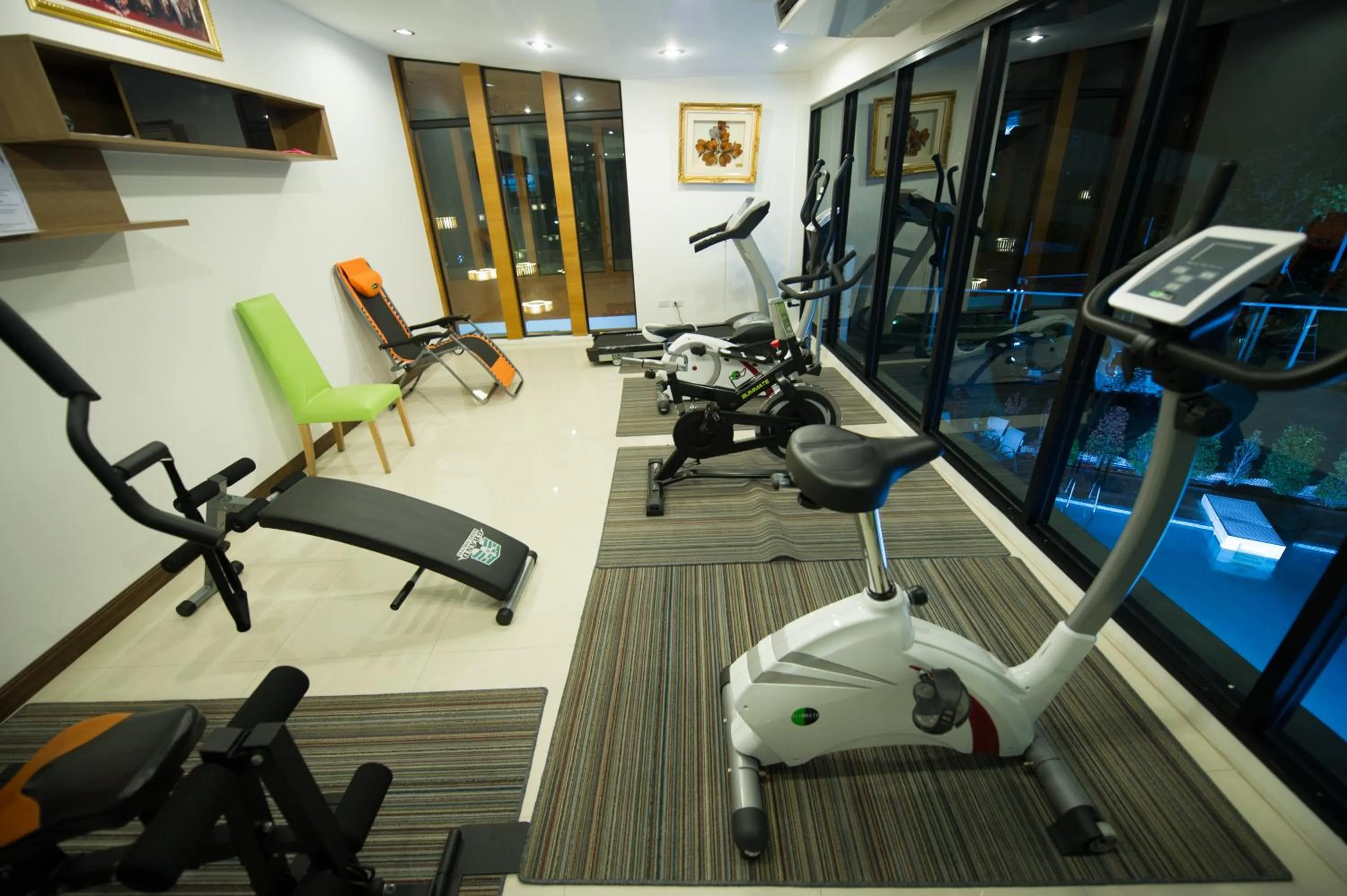 Fitness centre/facilities in Mamaison Hotel