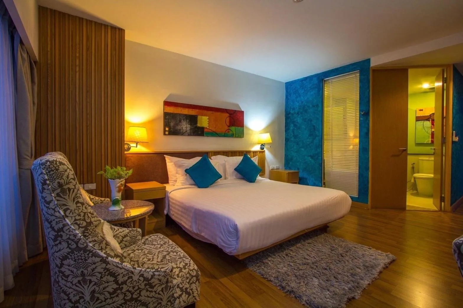 Bed in Mamaison Hotel