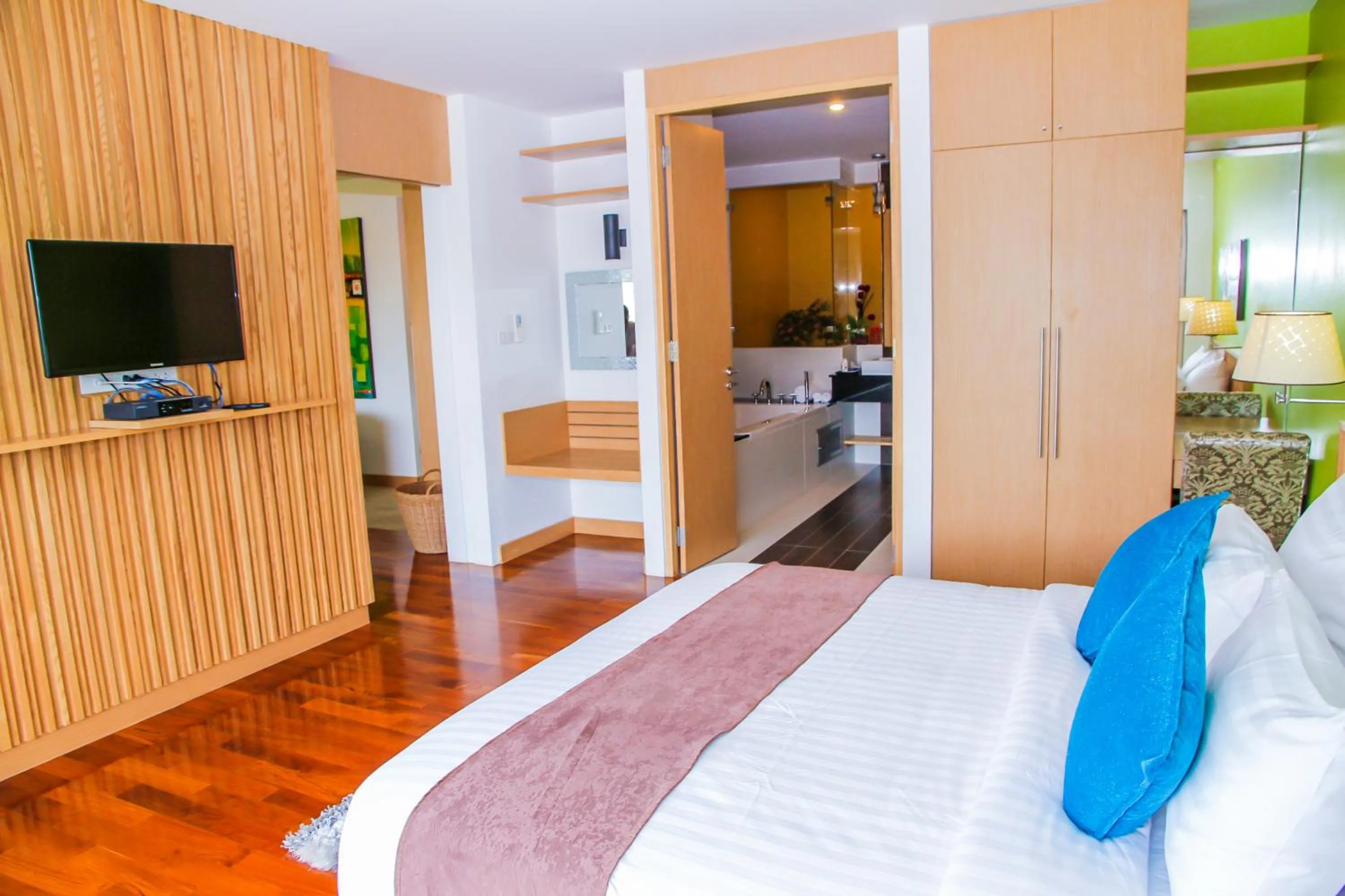 Decorative detail, Bed in Mamaison Hotel