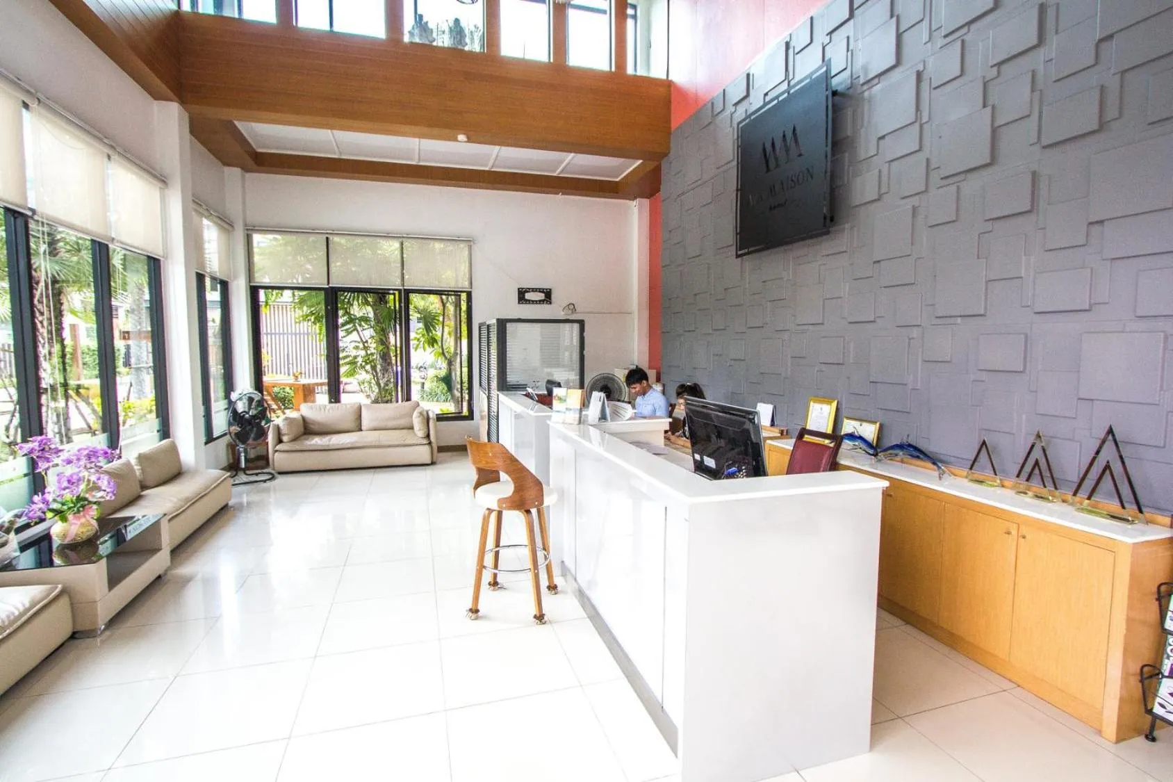 Lobby or reception in Mamaison Hotel