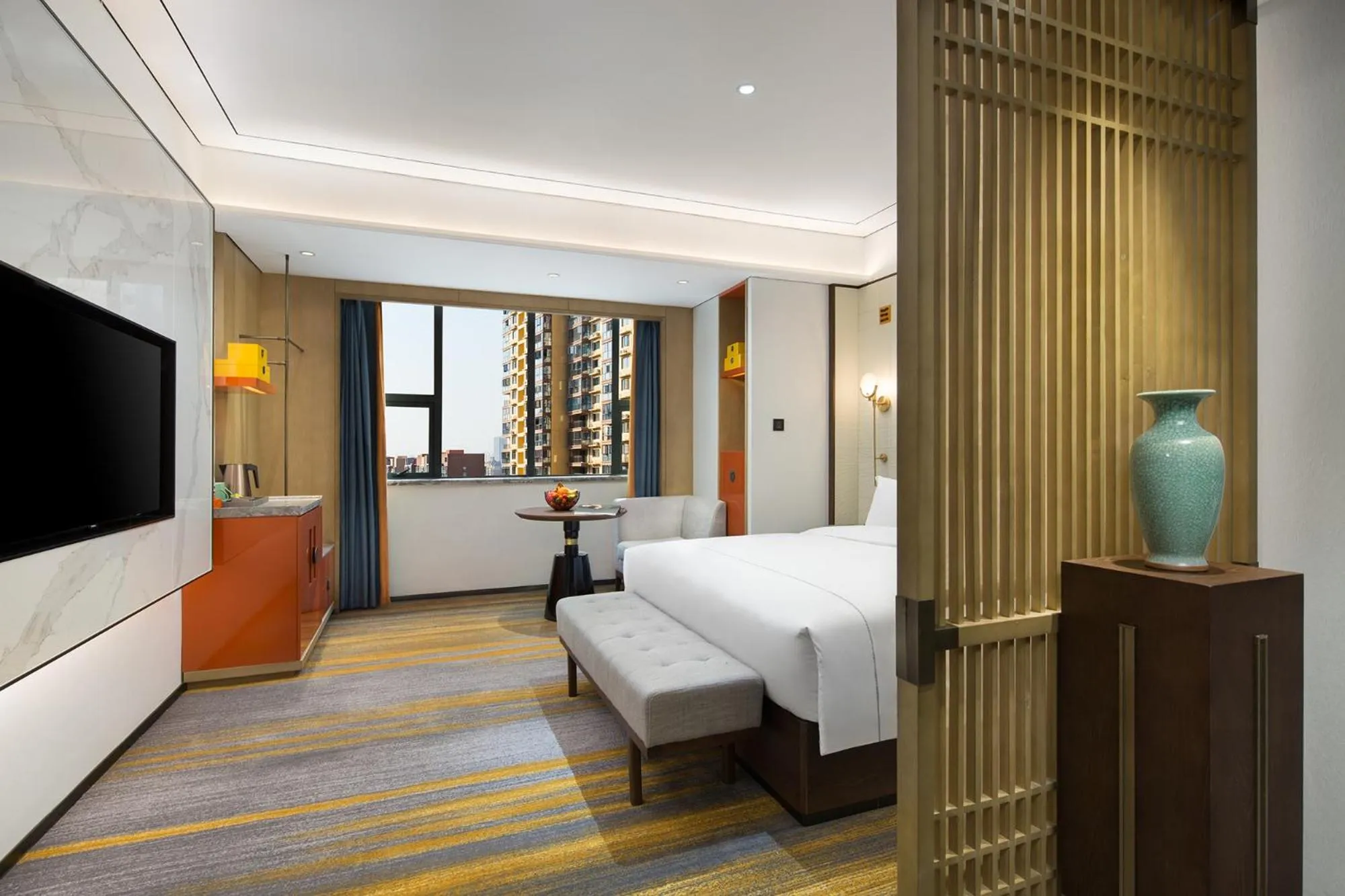 Bed in Ramada by Wyndham Changsha Wuguang