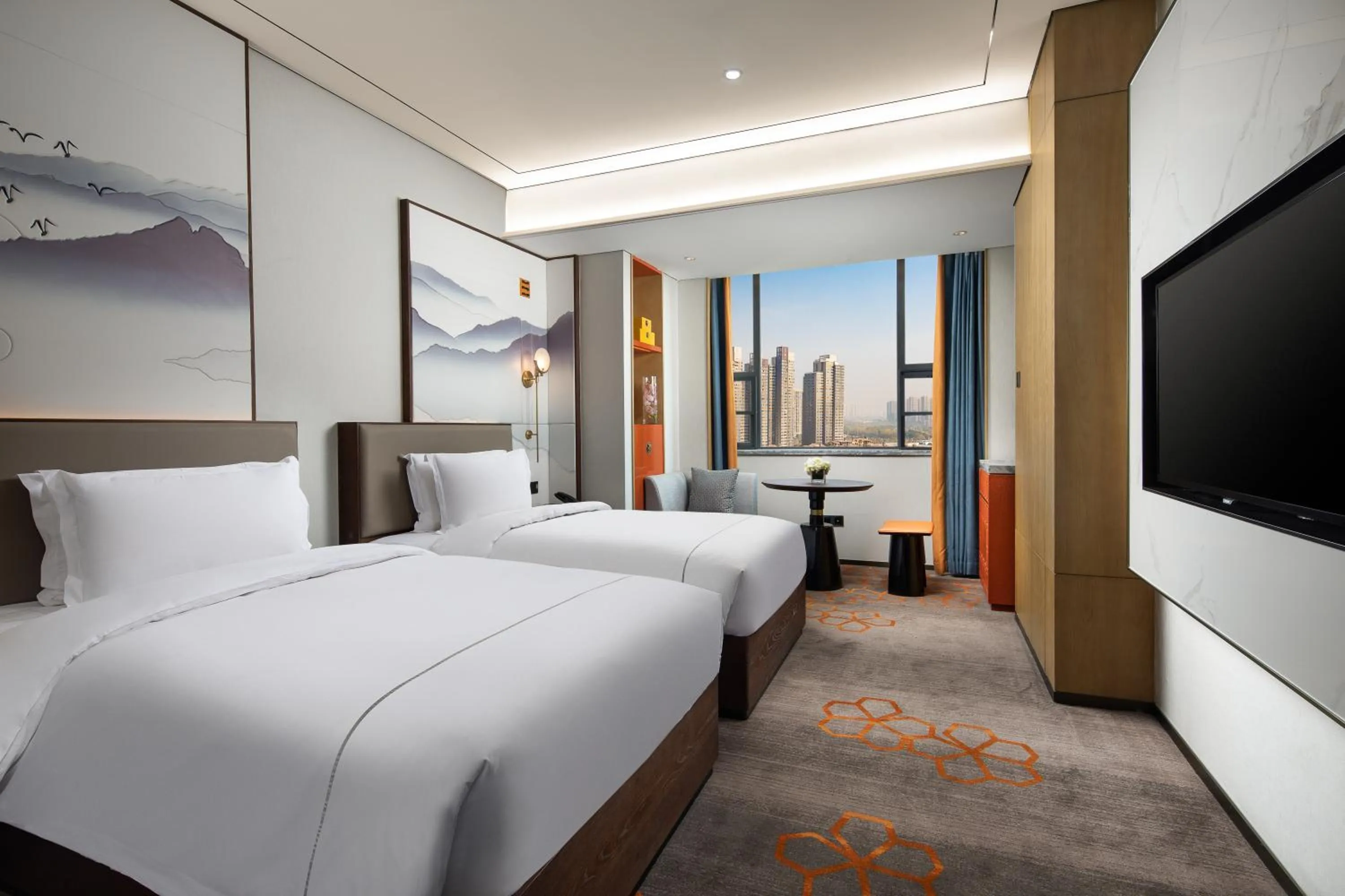 Bed in Ramada by Wyndham Changsha Wuguang