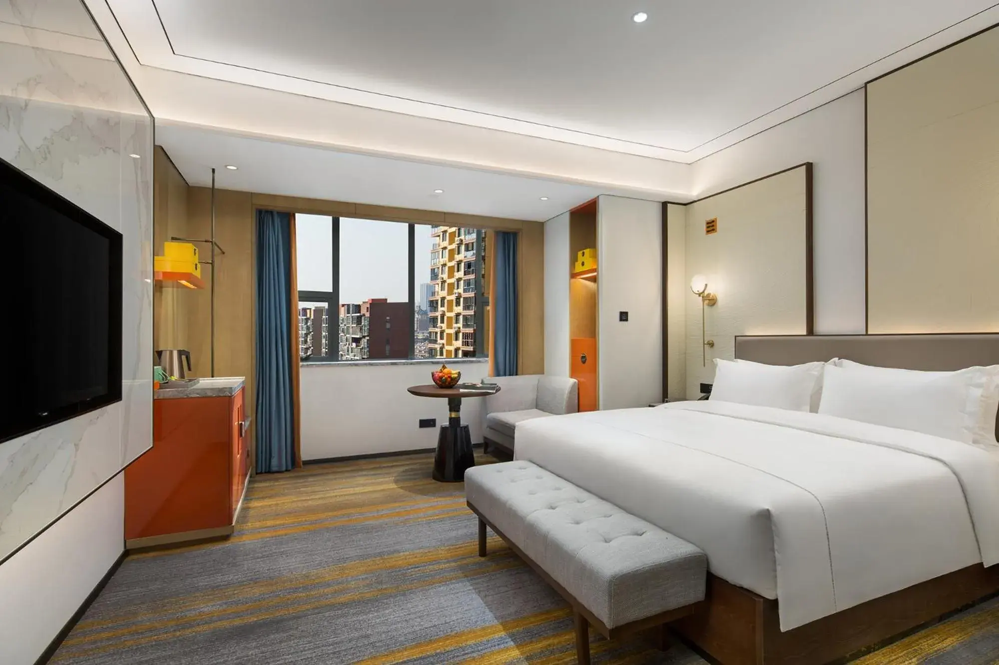 Executive King Room - Non-Smoking in Ramada by Wyndham Changsha Wuguang Executive King Room - Non-Smoking in Ramada by Wyndham Changsha Wuguang