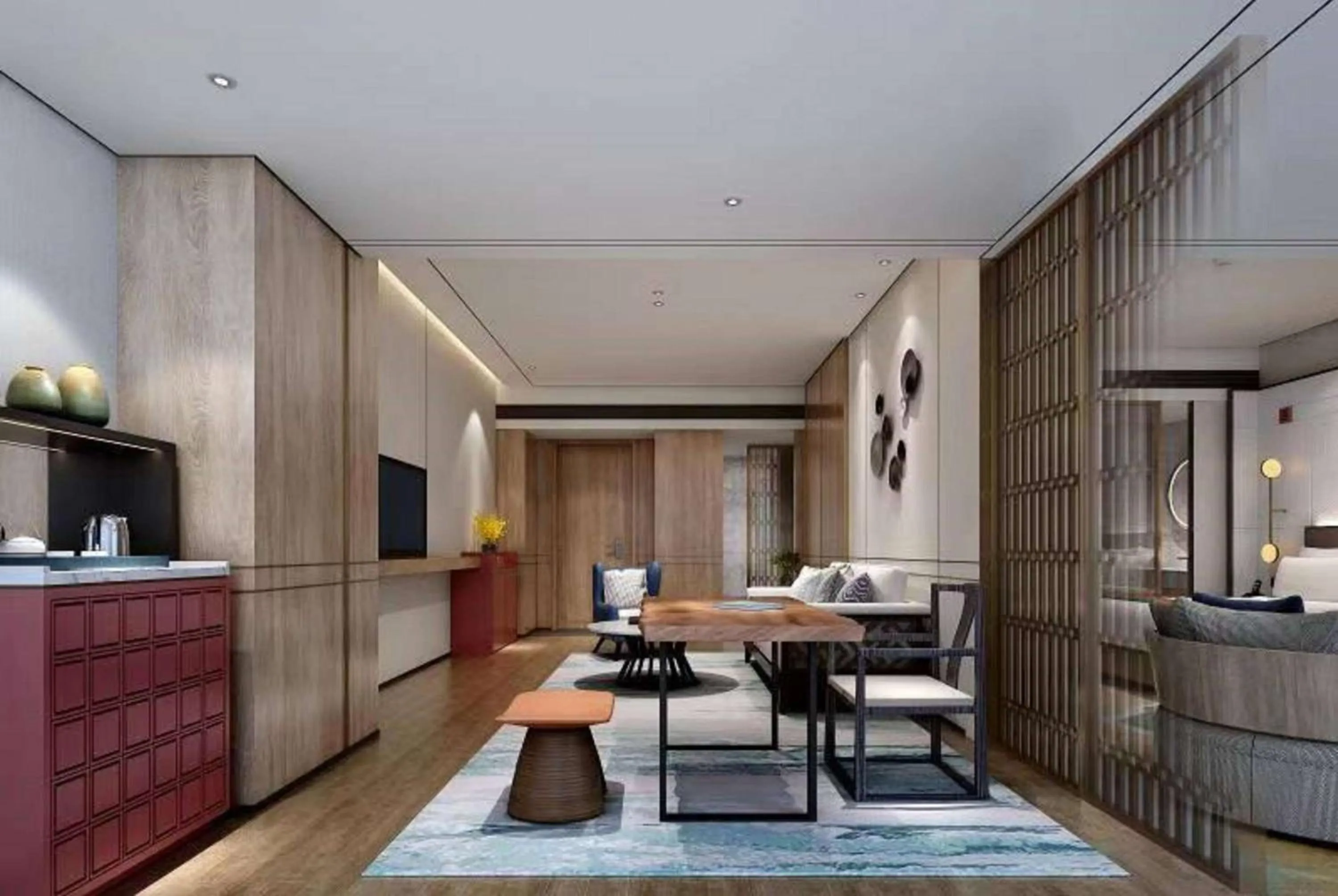 Photo of the whole room in Ramada by Wyndham Changsha Wuguang