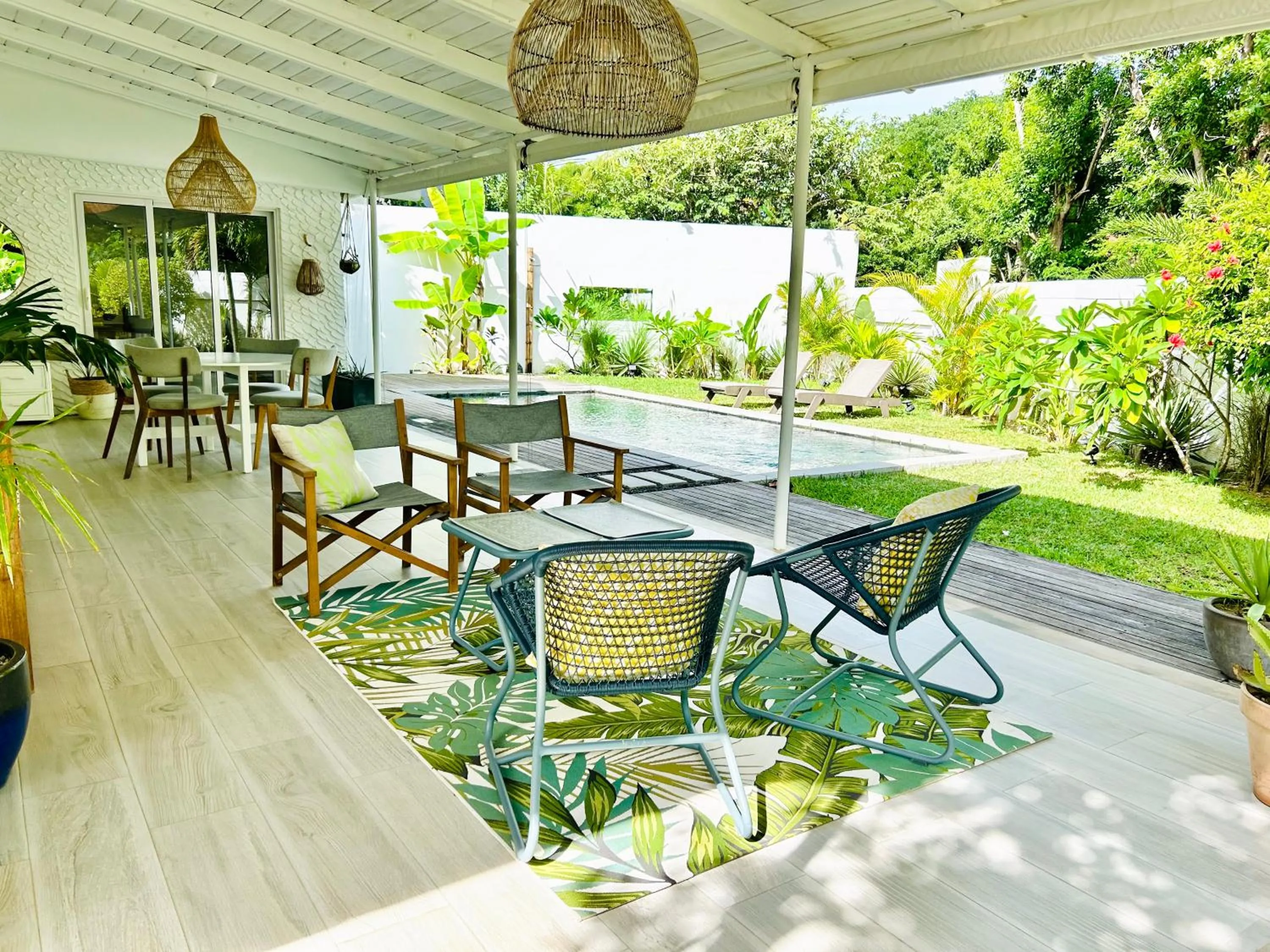 Patio in The Good Life - Eco Lodges & Serenity Boutique Hotel - Adults Only