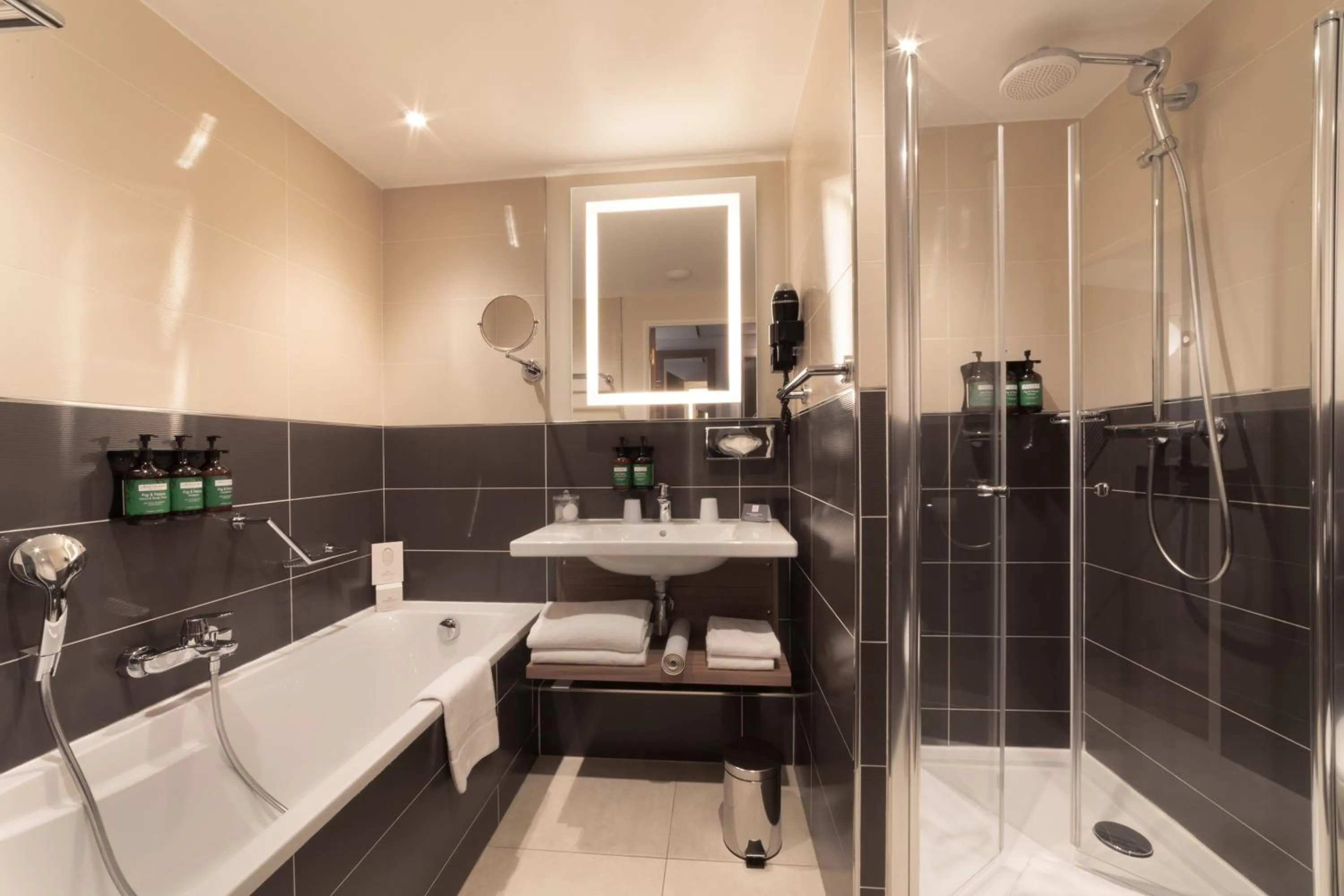 Bathroom in Crowne Plaza Lyon - Cité Internationale