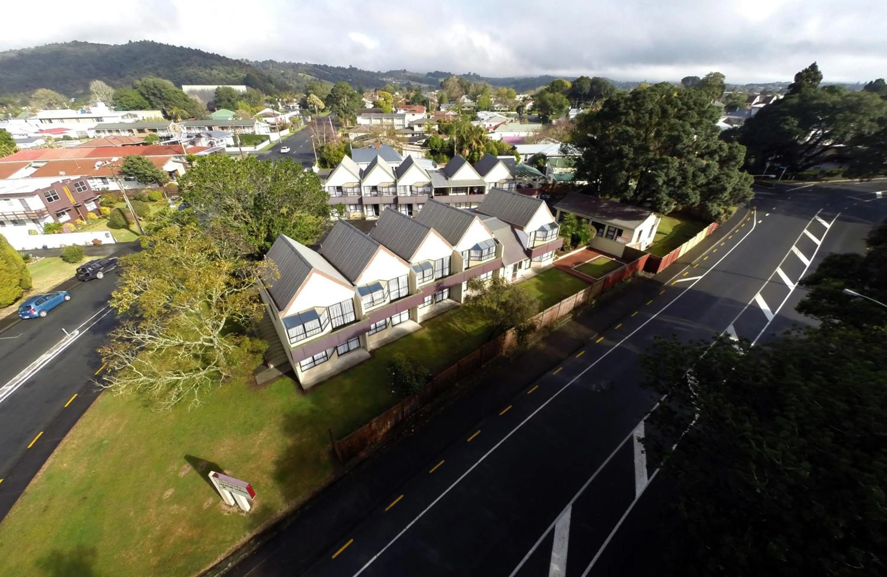 Bird's eye view in Pembrooke Motor Lodge