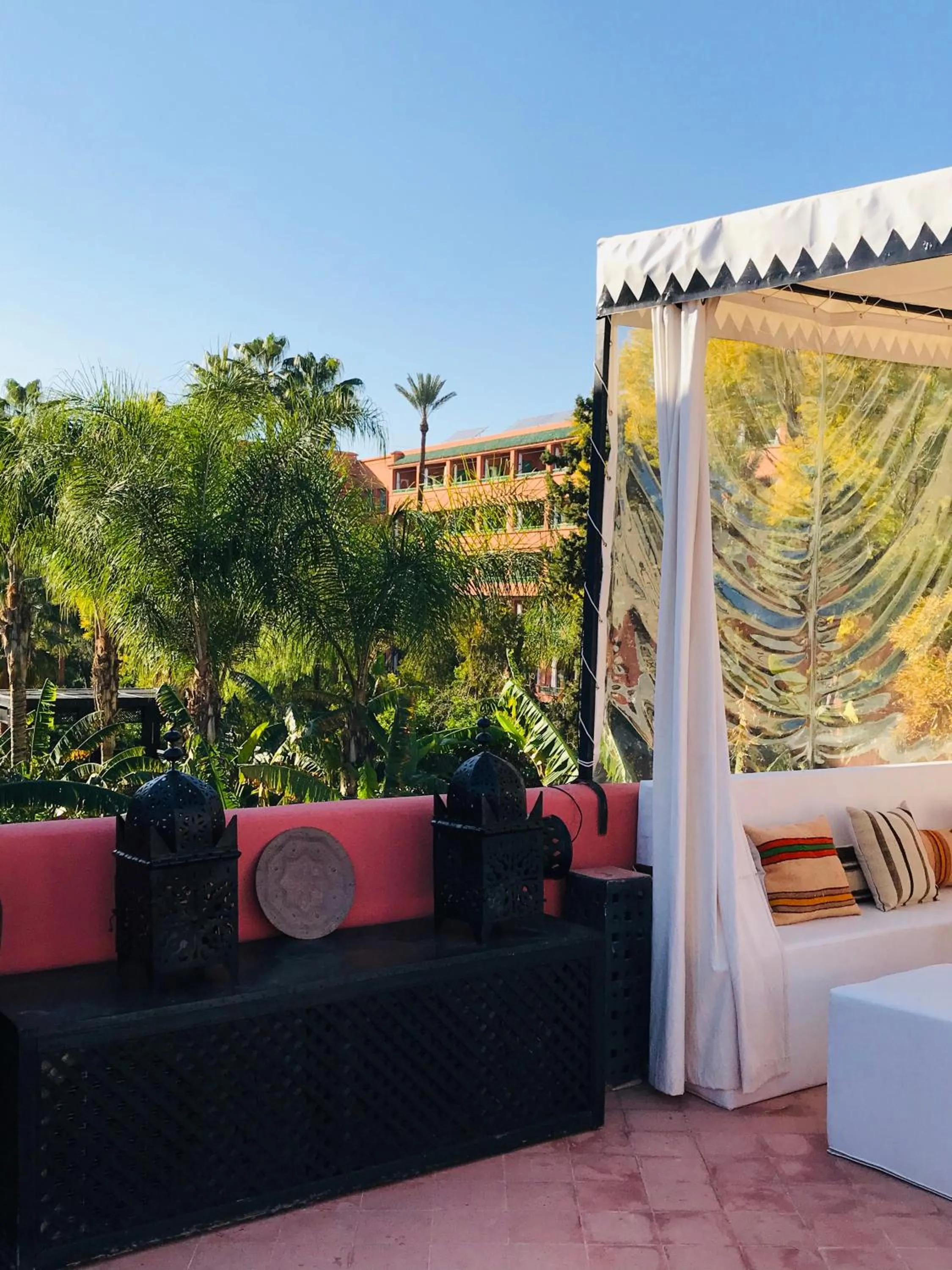 Patio in riad anrich