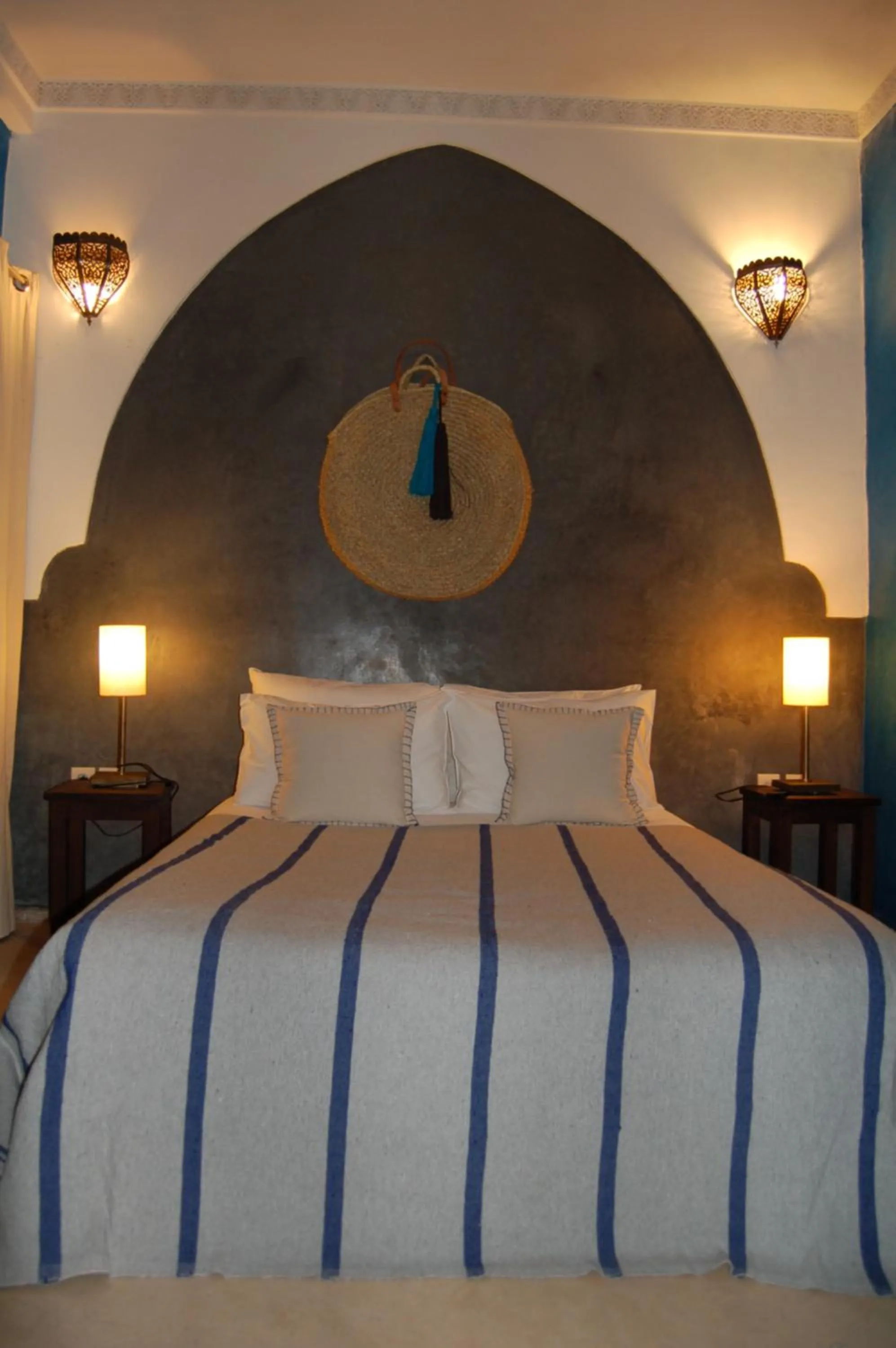 Bedroom, Bed in riad anrich