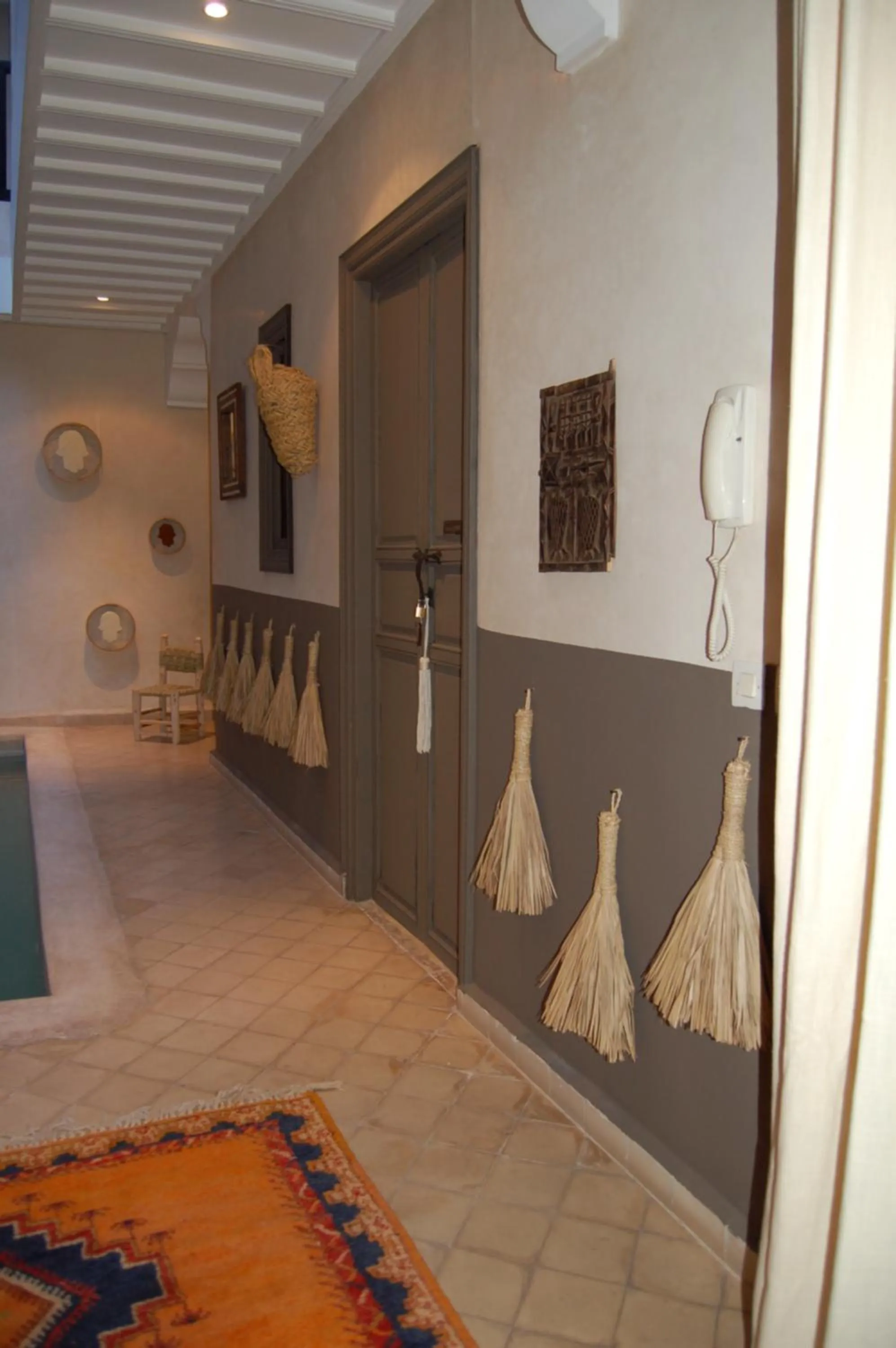 Decorative detail in riad anrich