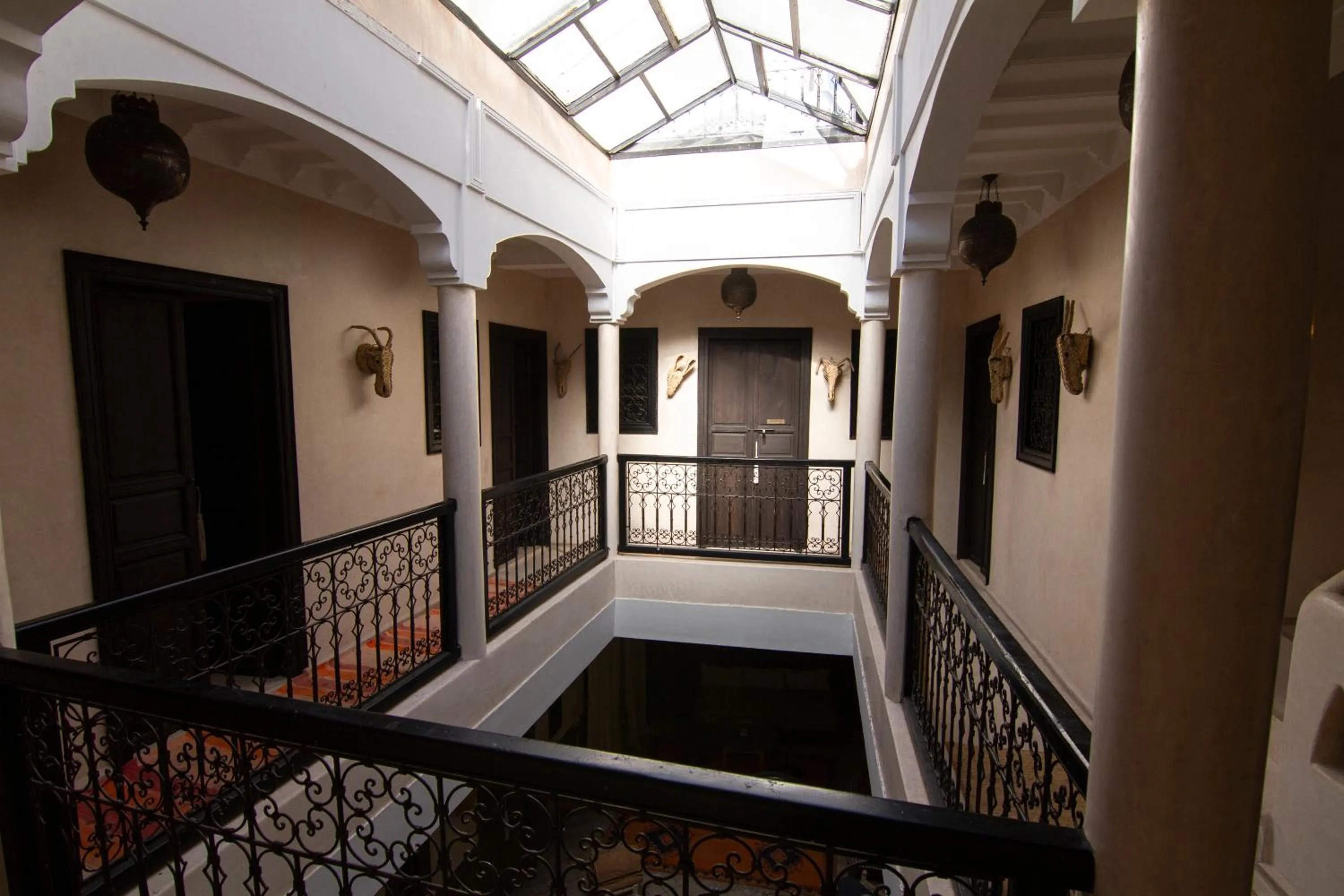 Balcony/Terrace in riad anrich