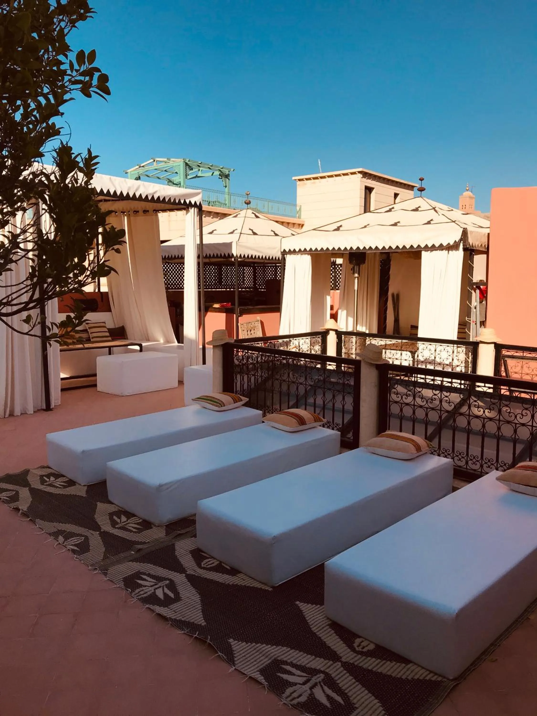 Patio in riad anrich