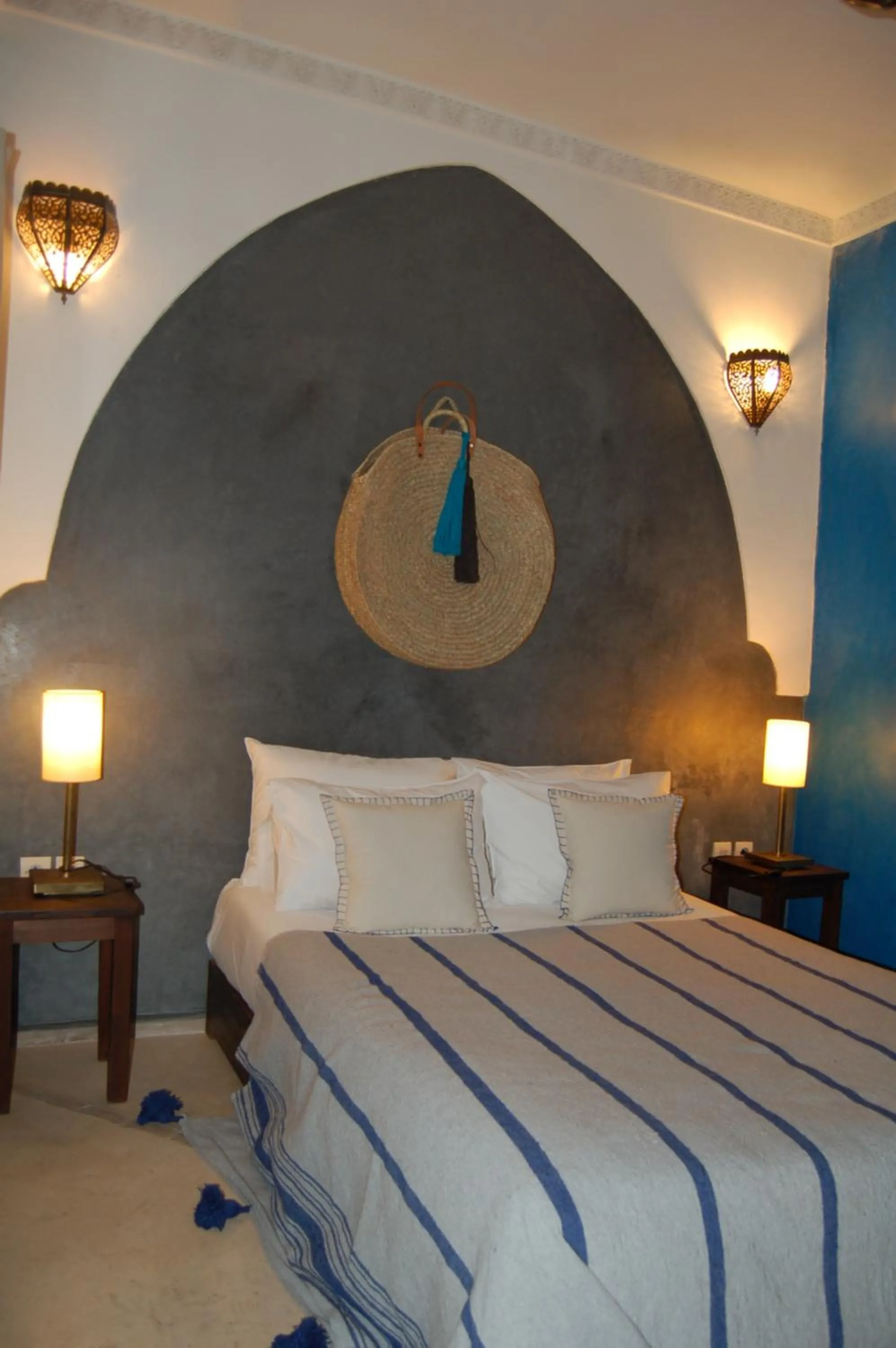 Bedroom, Bed in riad anrich