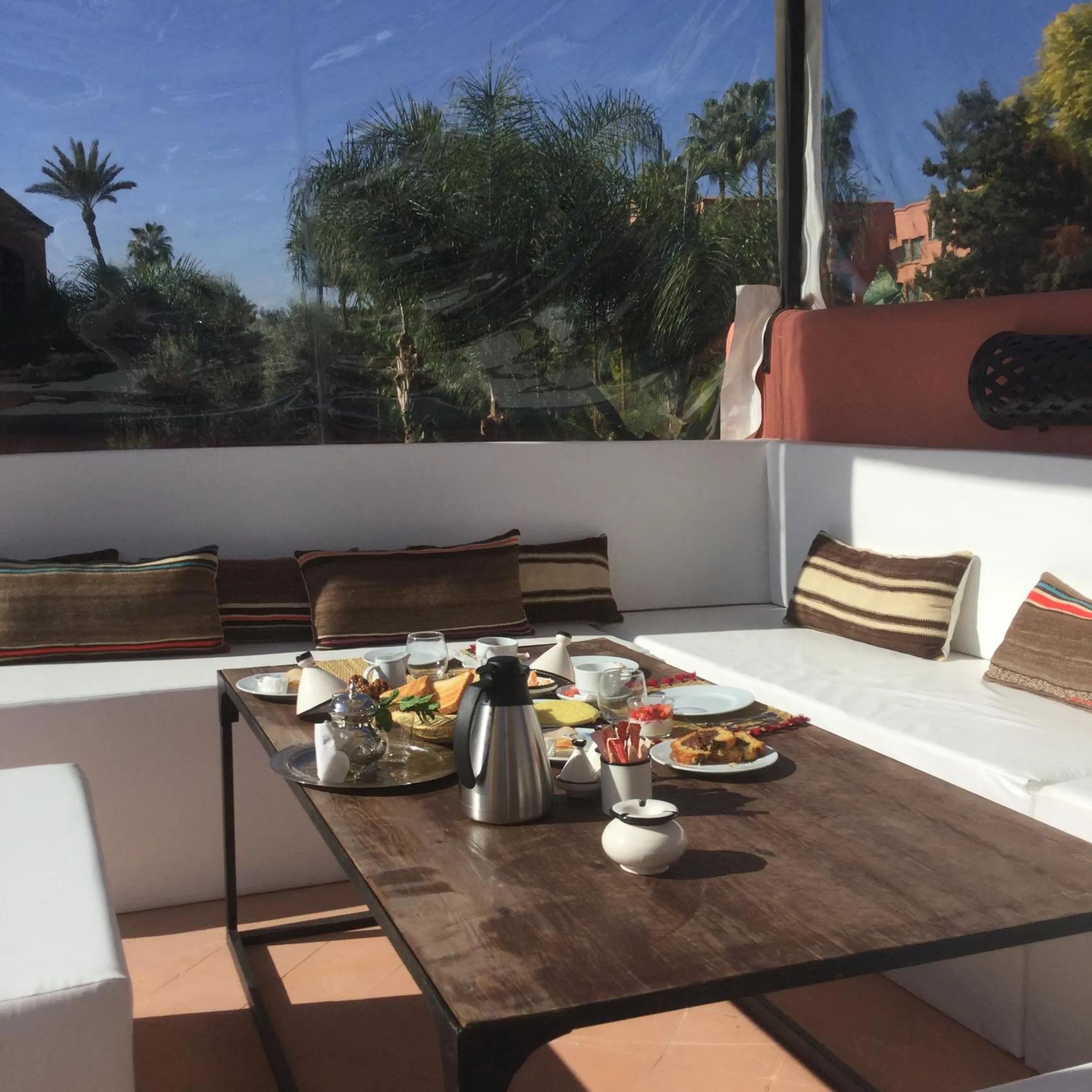 Balcony/Terrace in riad anrich