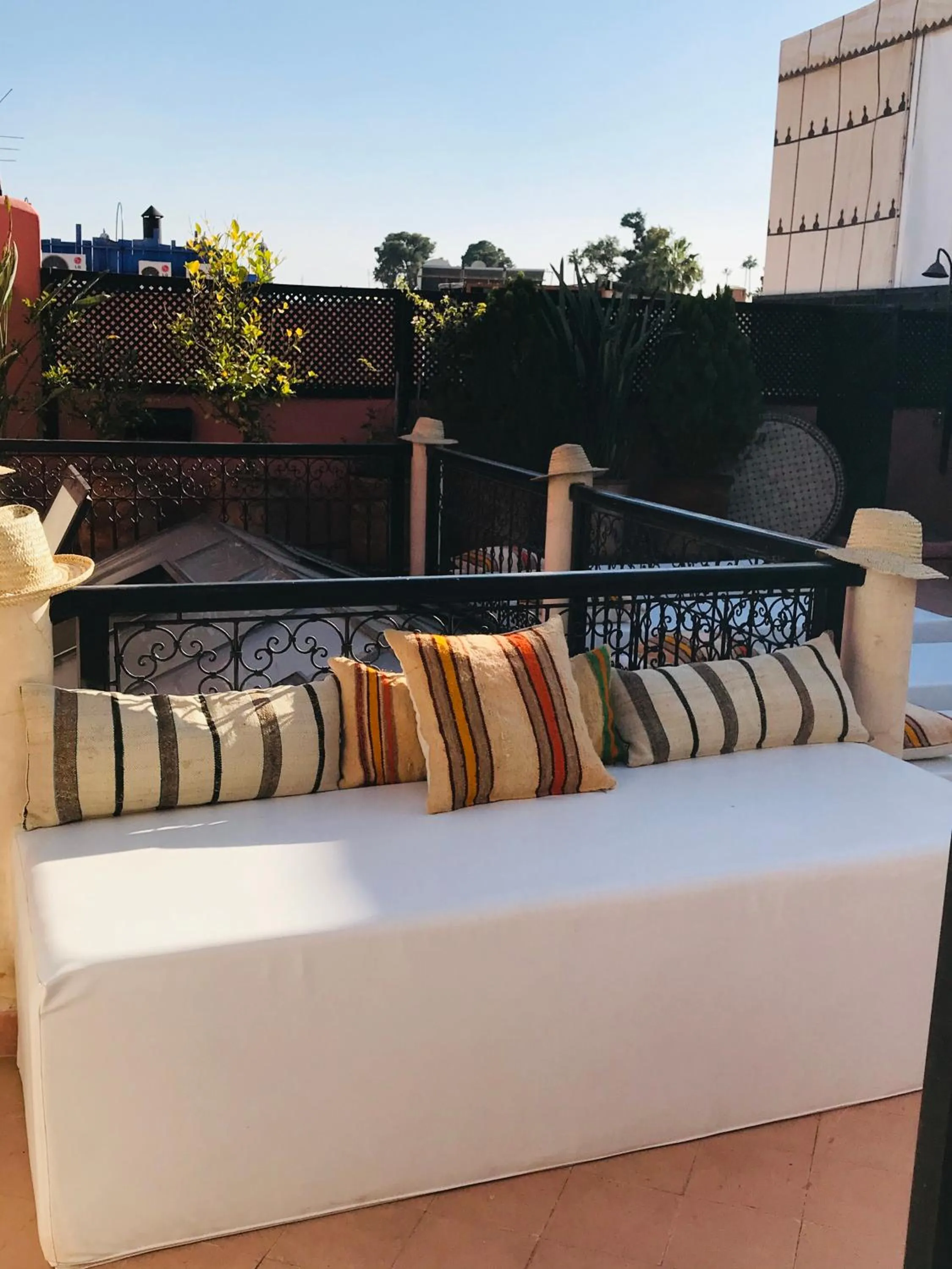 Balcony/Terrace in riad anrich