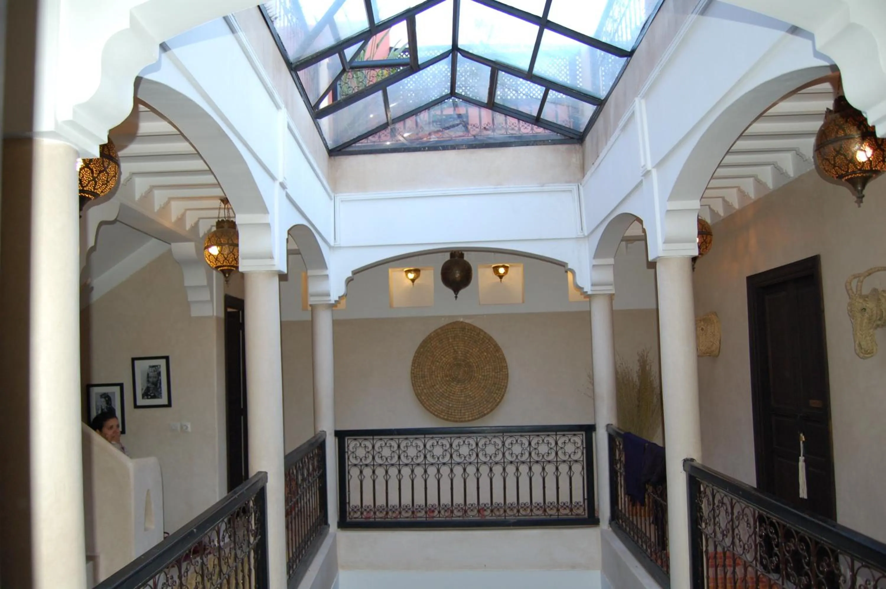 Patio in riad anrich