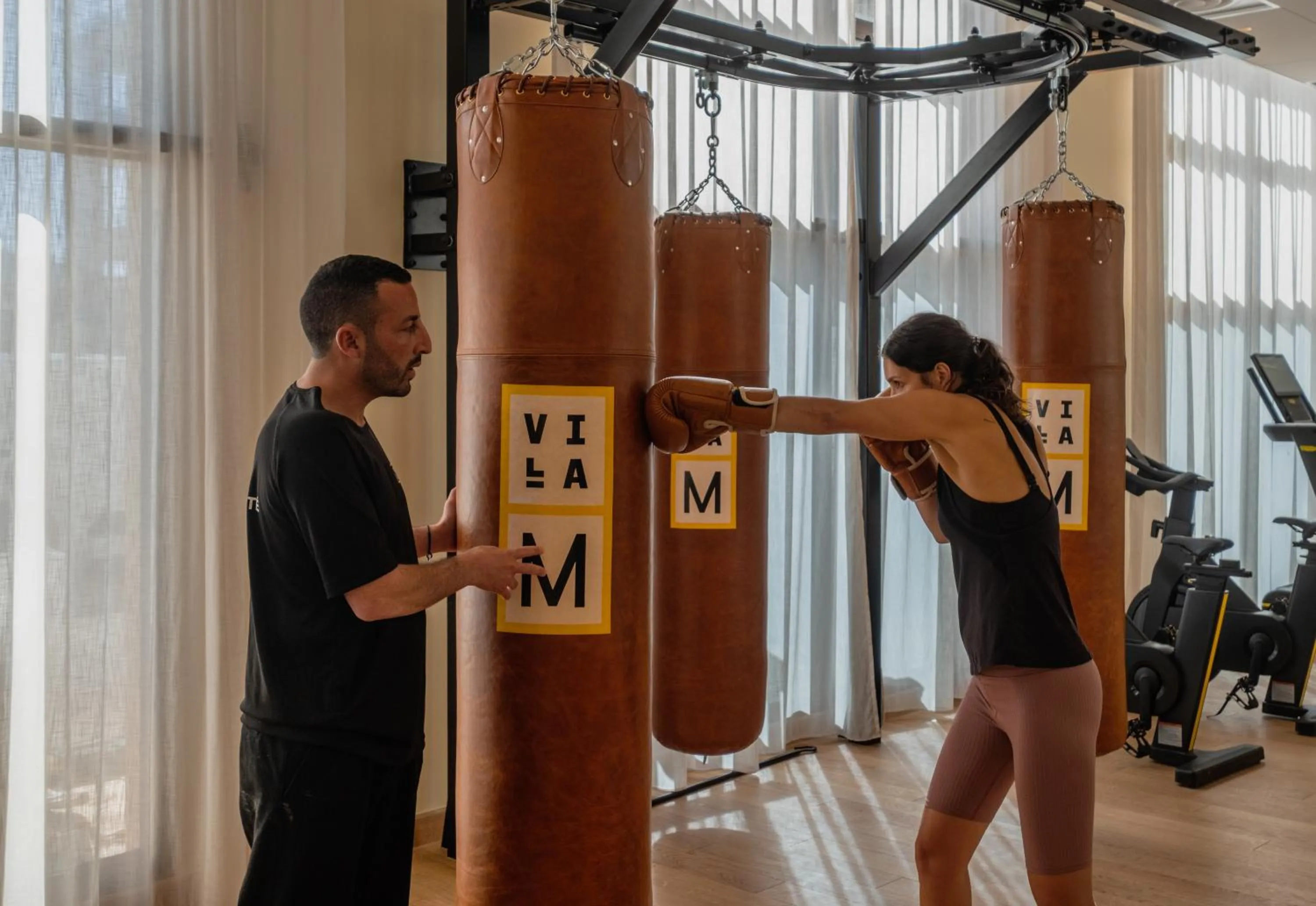 Fitness centre/facilities in Hôtel Villa Massalia