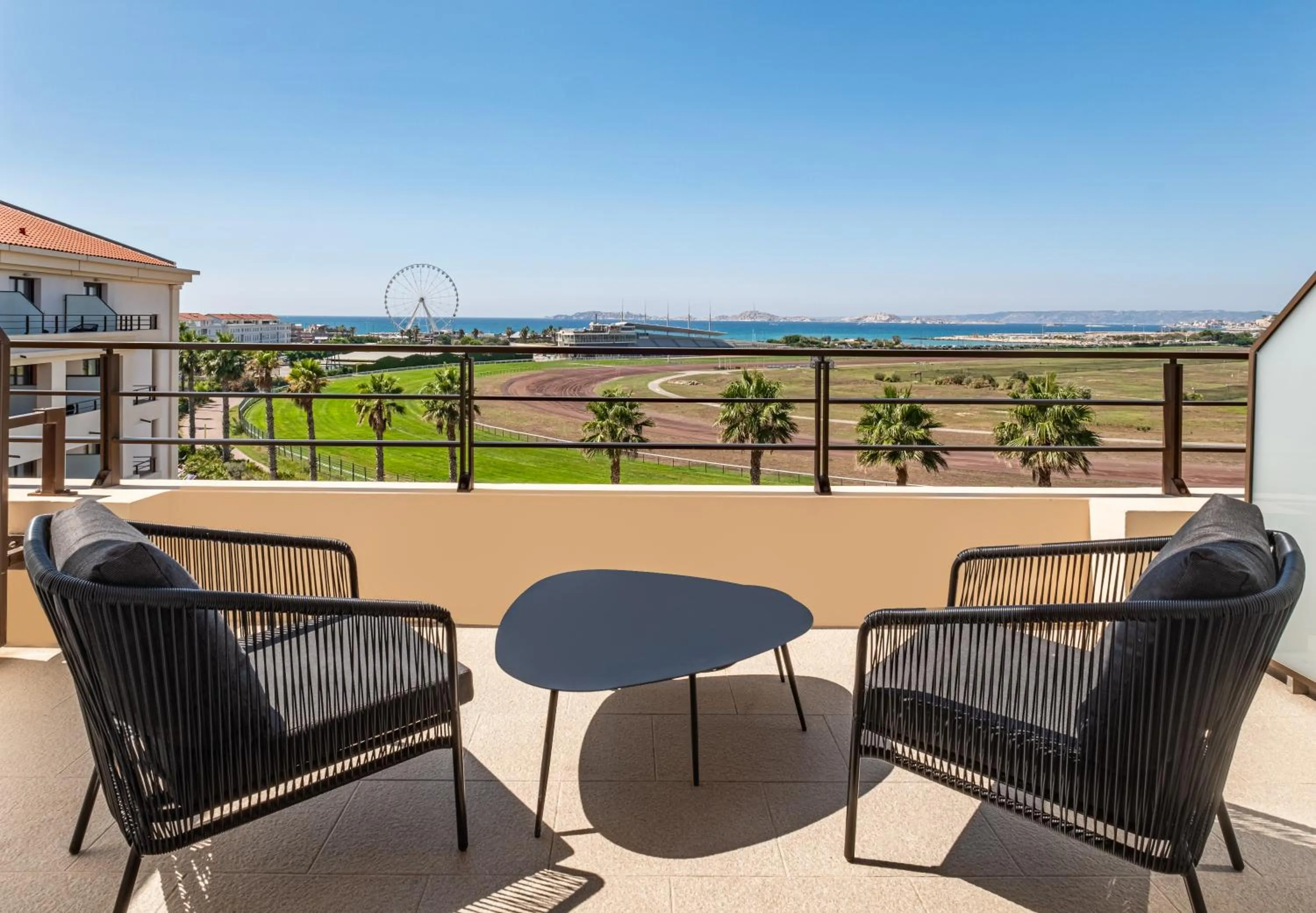 Sea view in Hôtel Villa Massalia