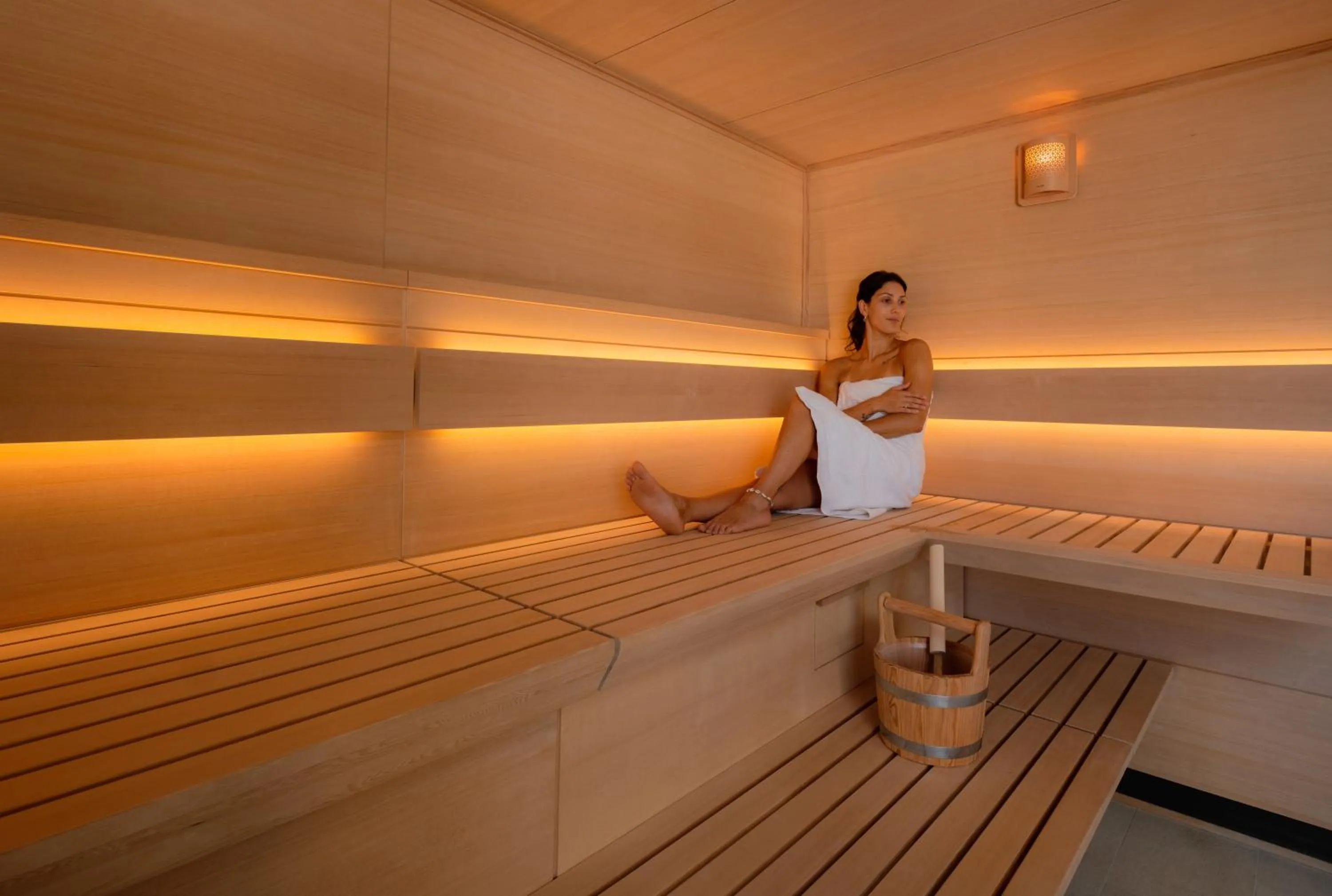Sauna in Hôtel Villa Massalia