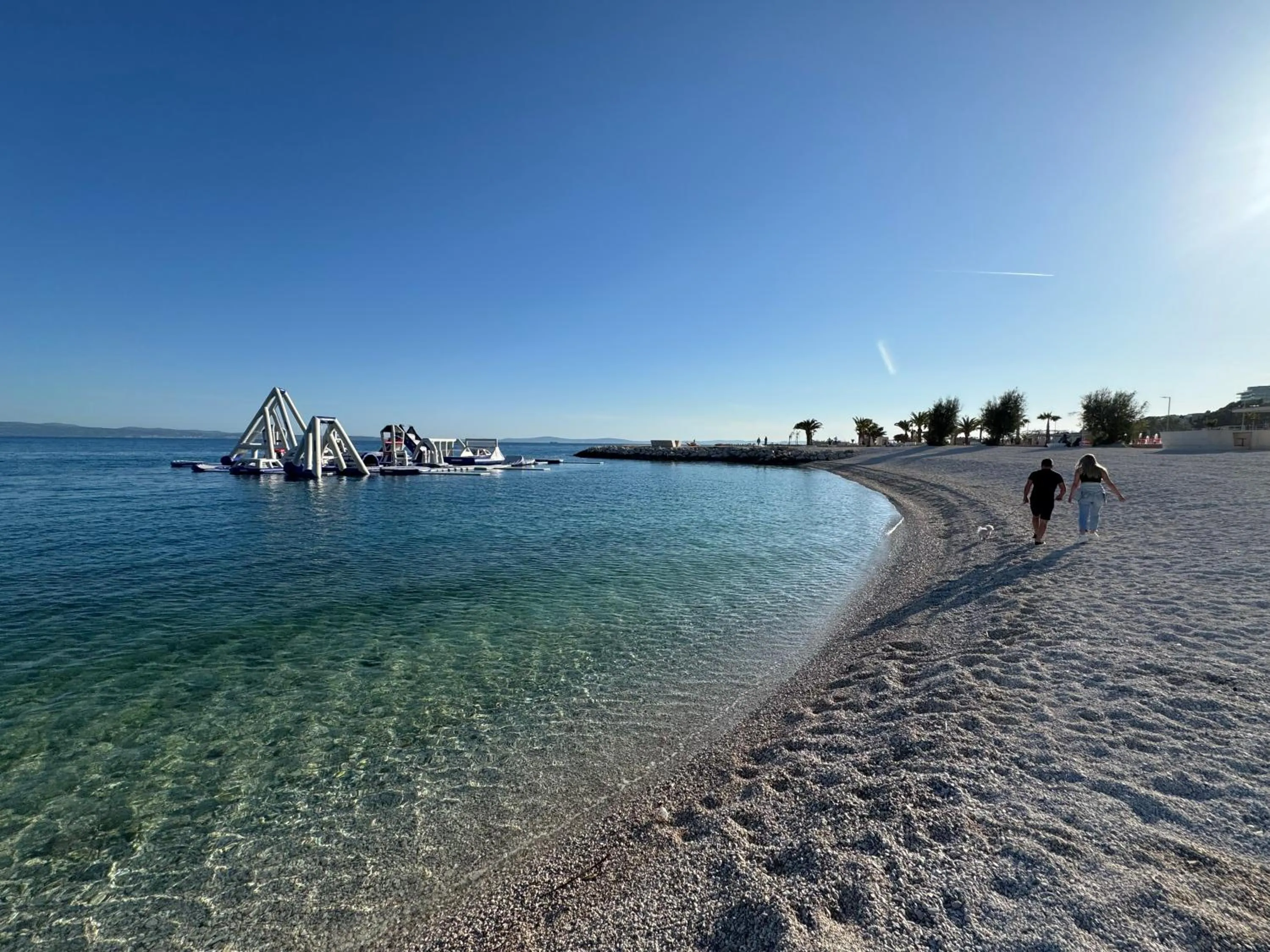 Beach in Eol Apartments Split