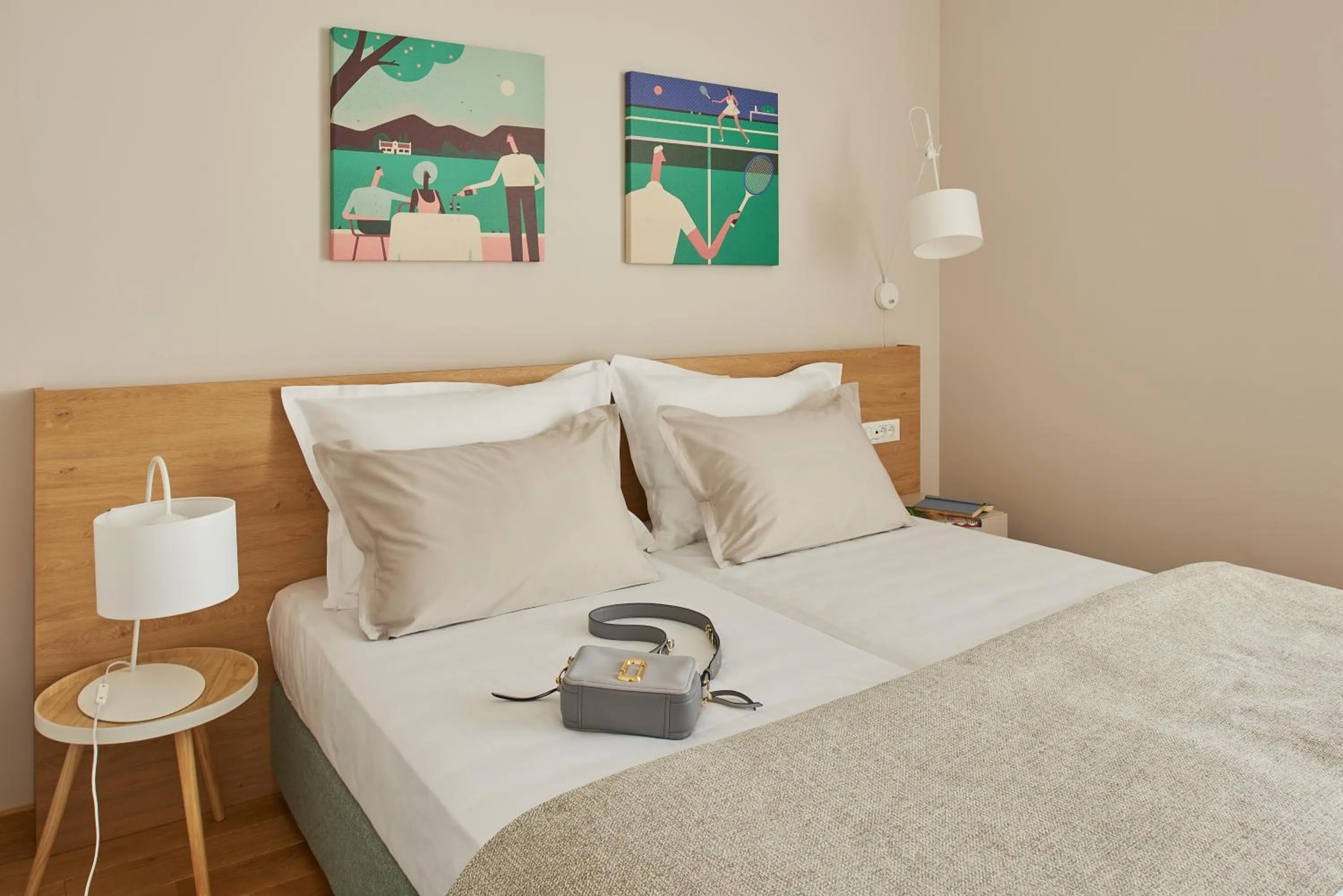 Bed in Eol Apartments Split