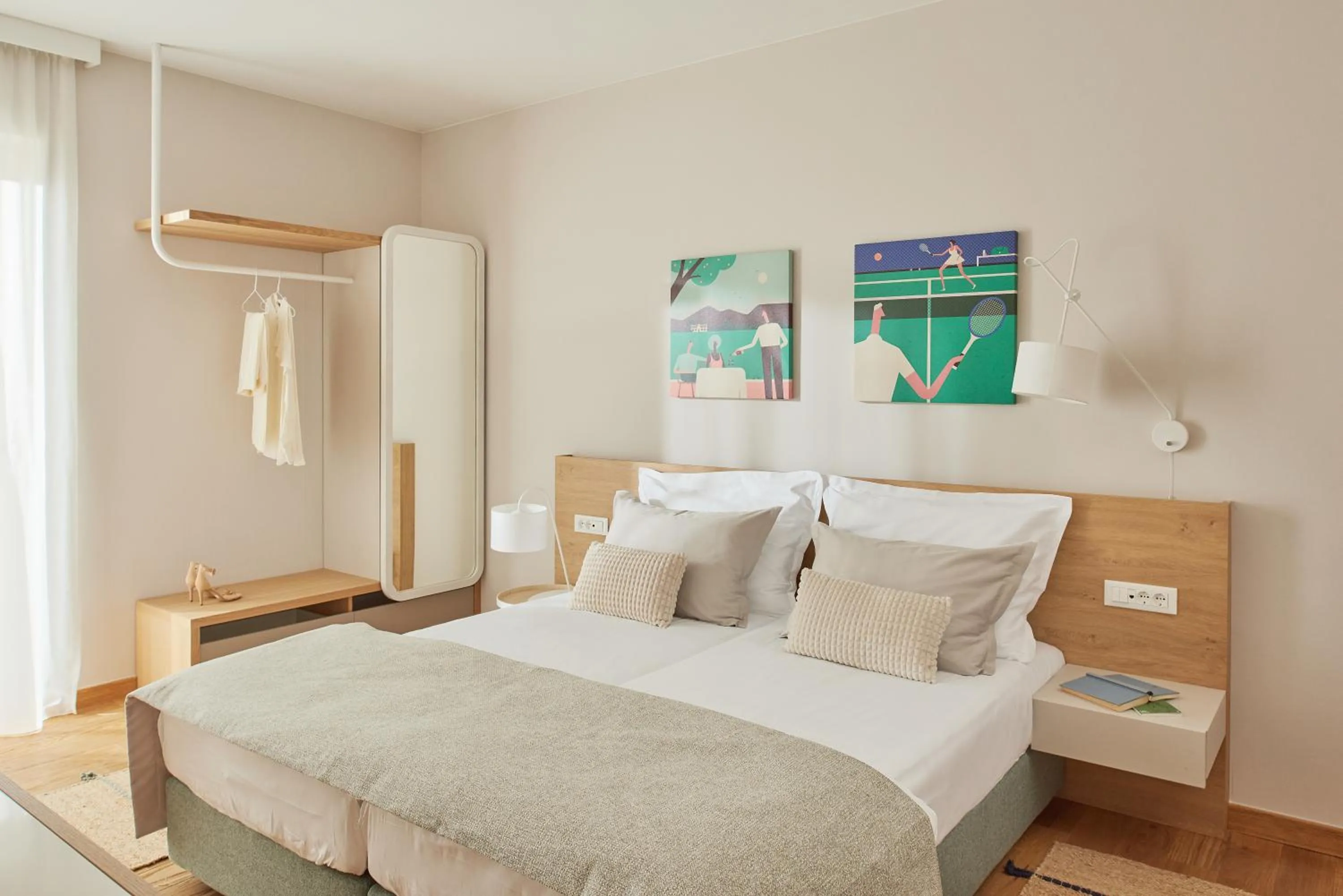 Bed in Eol Apartments Split